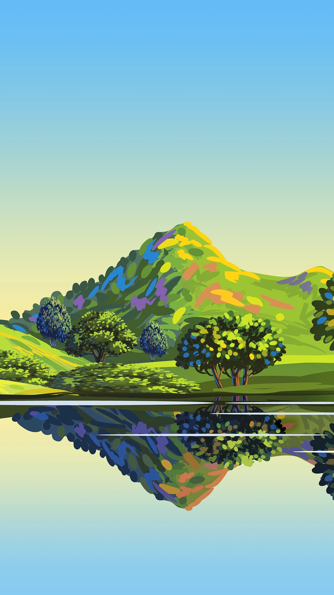 LG Style 3 Plus Default Animated Landscape wallpaper for Apple iPhone, Apple Watch, Mac, iPad and Apple Watch