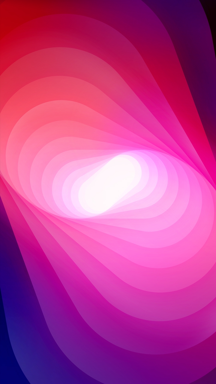 LG Style 3 Plus Default Pink Circular Square Gradient Geometric