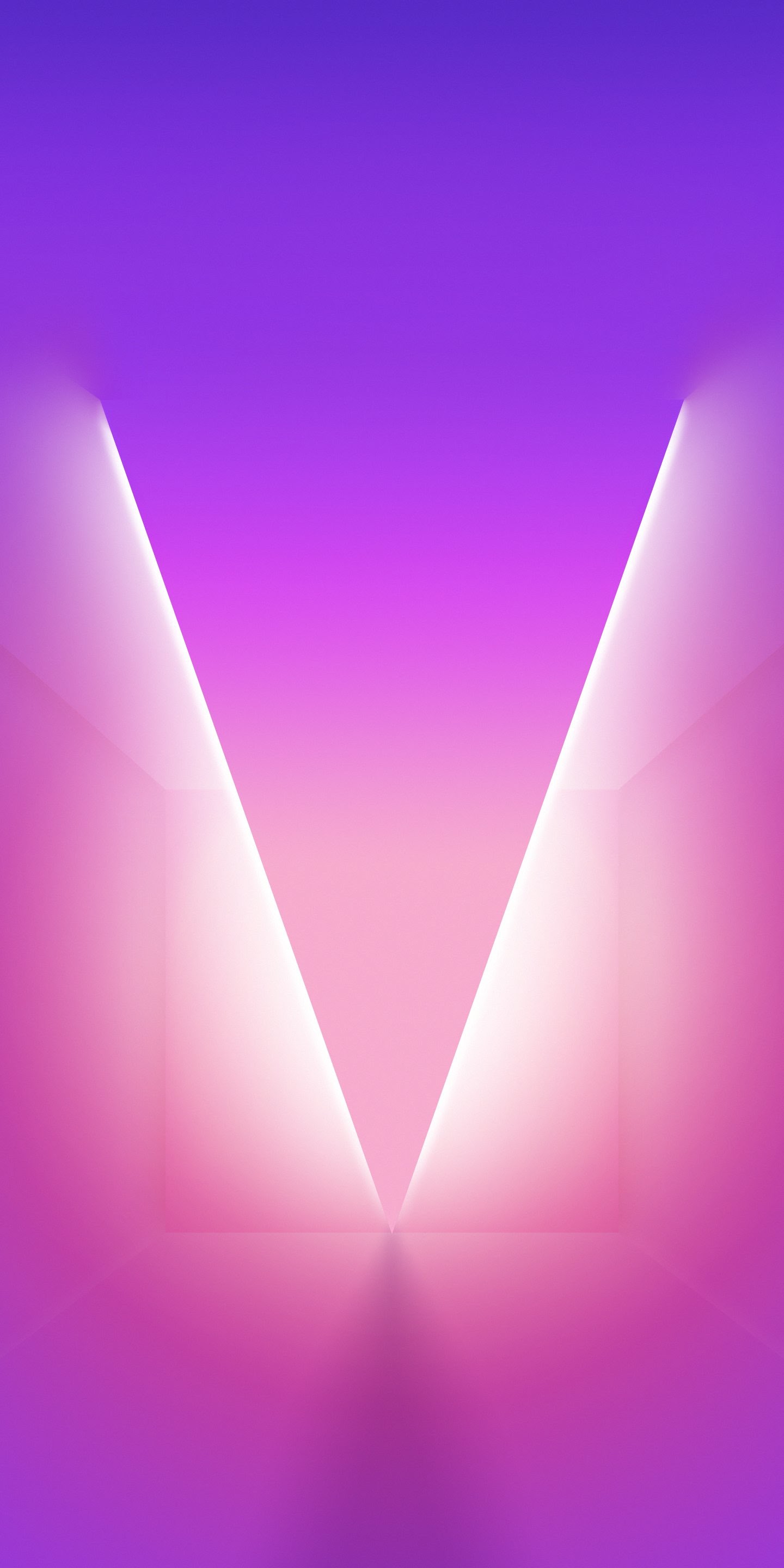 LG V30 Stock Purple V Shaped Gradient wallpaper for Apple iPhone, Apple Watch, Mac, iPad and Apple Watch