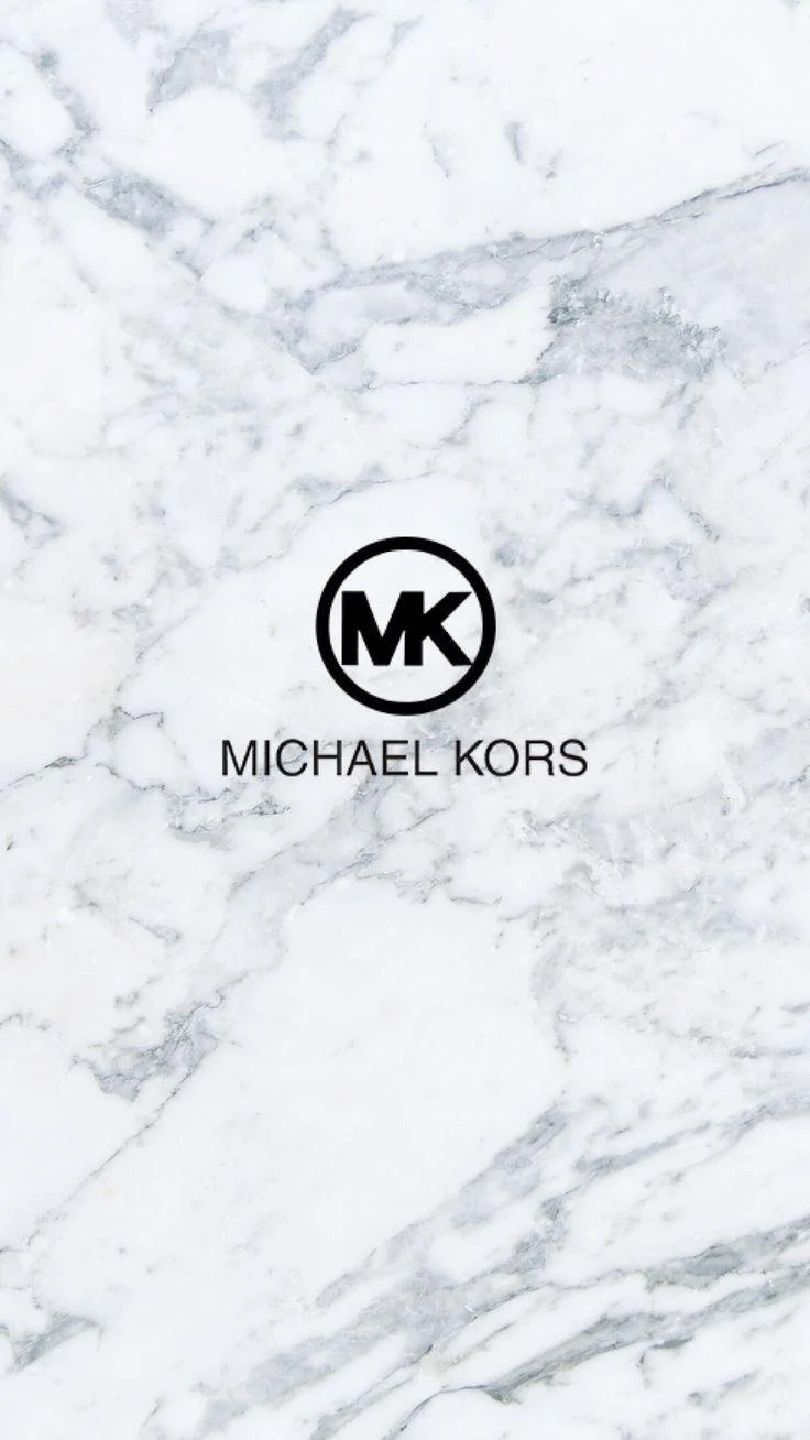 Luxury Brands Official Michael Kors Logo White Marble wallpaper for Apple iPhone, Apple Watch, Mac, iPad and Apple Watch