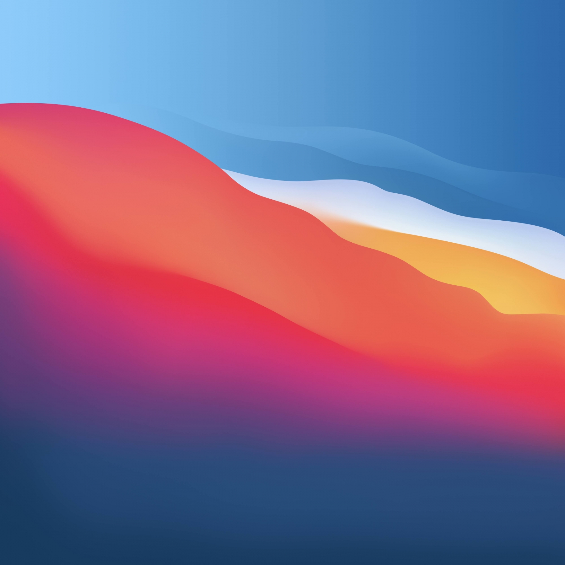 macOS 11 Big Sur Stock Blue Red Gradient Liquid Popular wallpaper for Apple iPhone, Apple Watch, Mac, iPad and Apple Watch