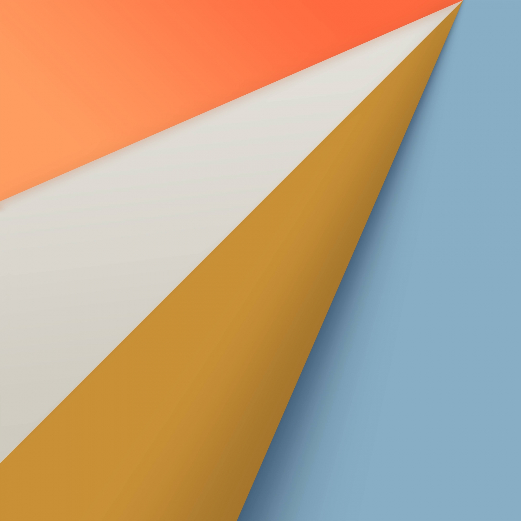 macOS 11 Big Sur Stock Orange Yellow Blue Paper