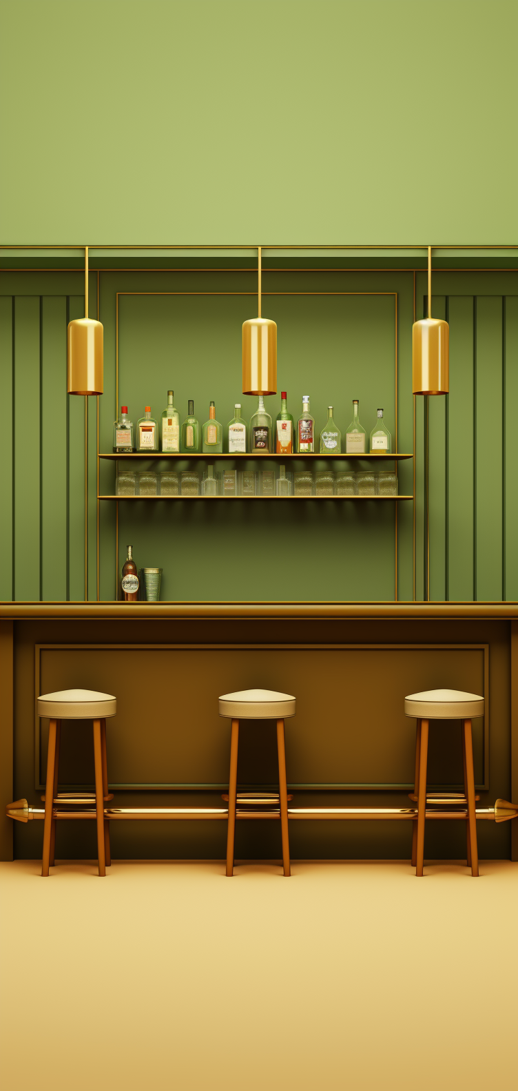 Mancave Bar Greenish Apple HomeKit Default wallpaper for Apple iPhone, Apple Watch, Mac, iPad and Apple Watch