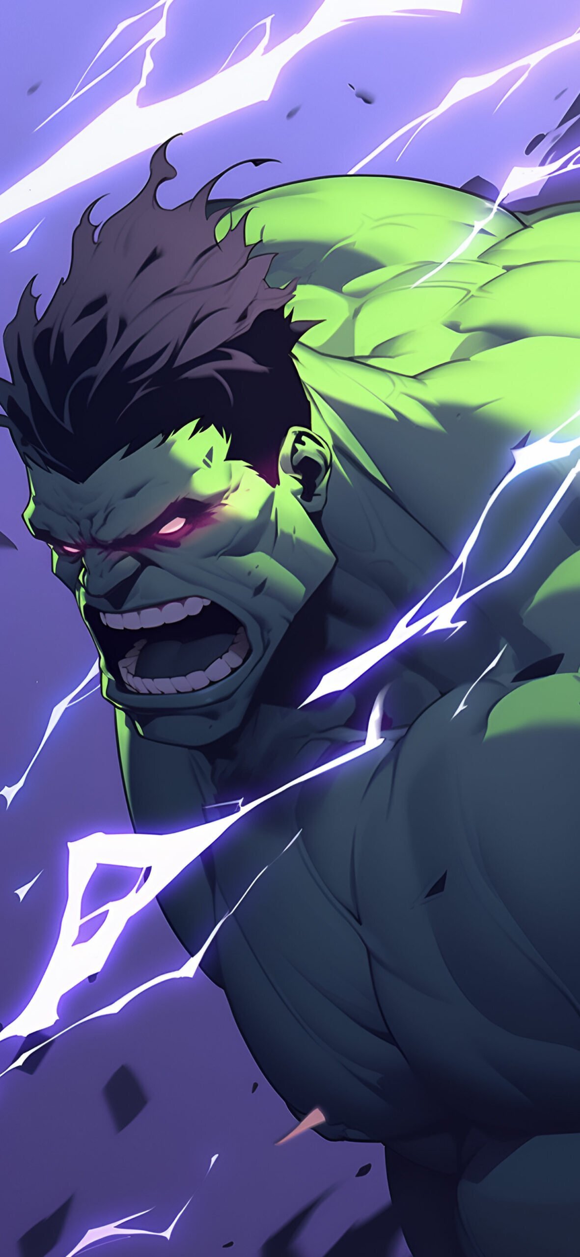 Marvel Angry Hulk Purple Wallpaper Scaled Disney Movie