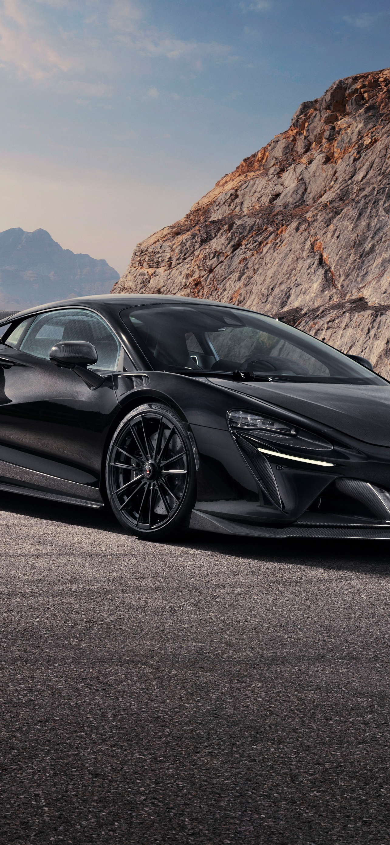 Mclaren Artura Black Shiny Top Ultra HD Trending Desktop Wallpaper Images JPG PNG For iPhone And Android 4K 5K Screensavers Backgrounds
