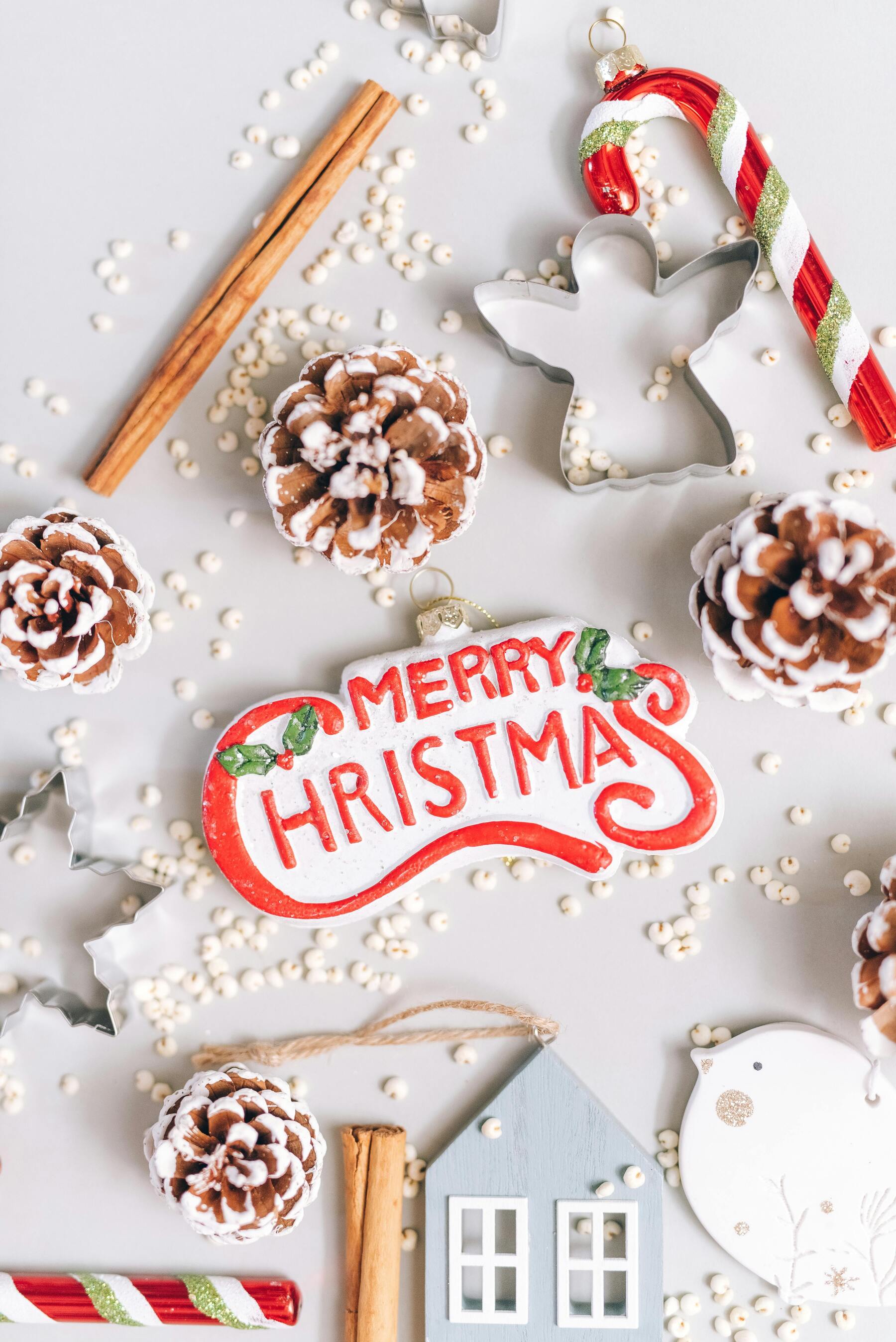 Merry Christmas Cookie Cutters Xmas Gingerbread Cookies Desktop Background Wallpaper Picture For Apple iPhone Google Android Pixel And Samsung Galaxy