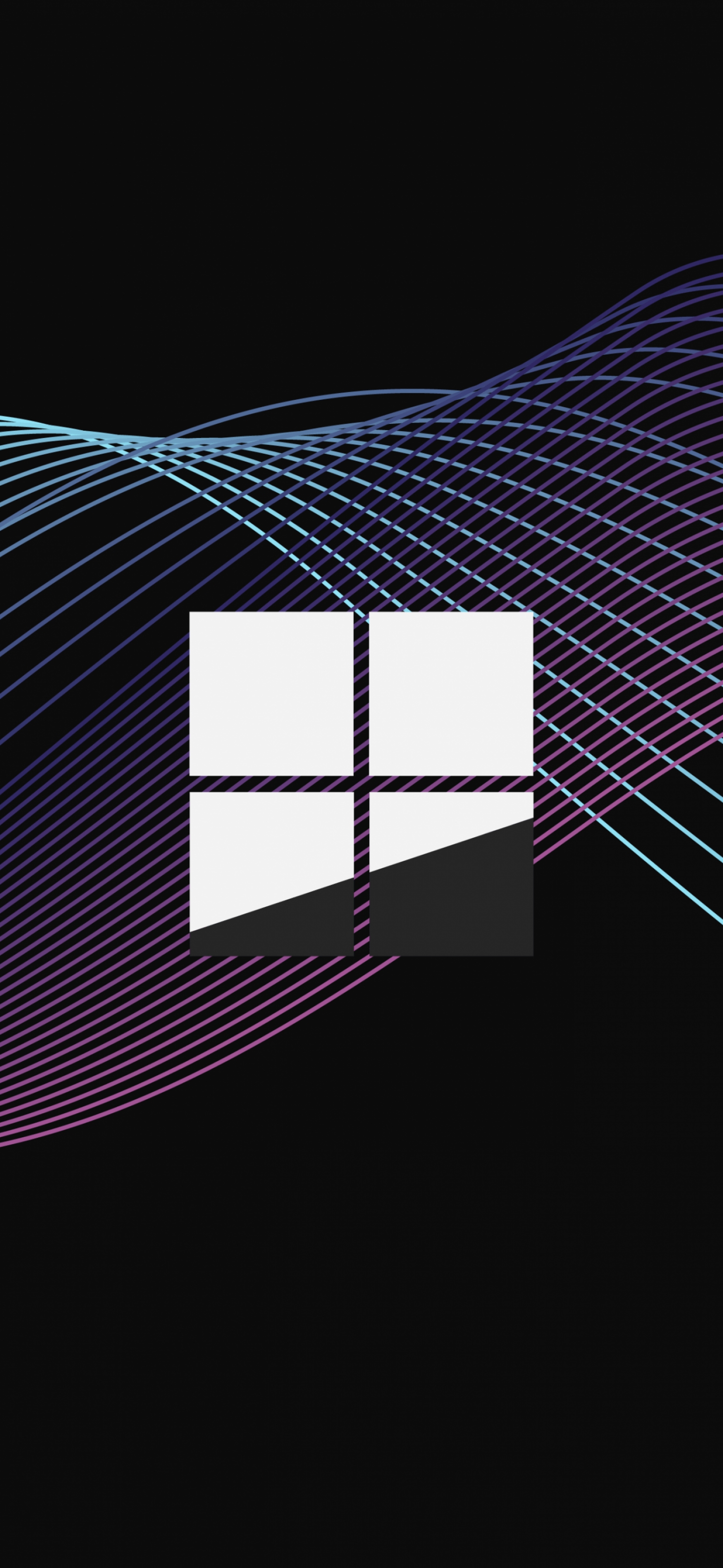 Microsoft Windows Logo Shiny Lines