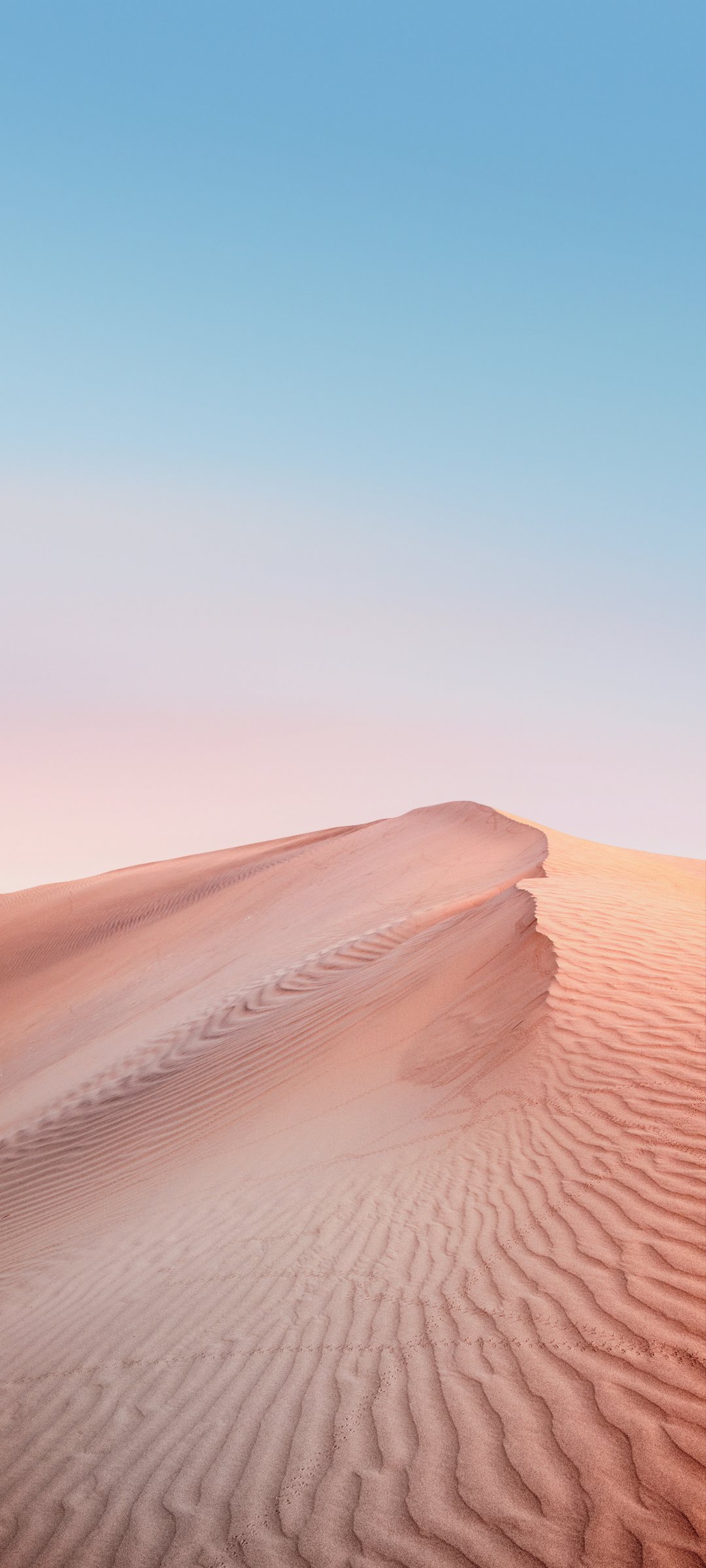 Minimalist Scenery Sahara Desert iOS