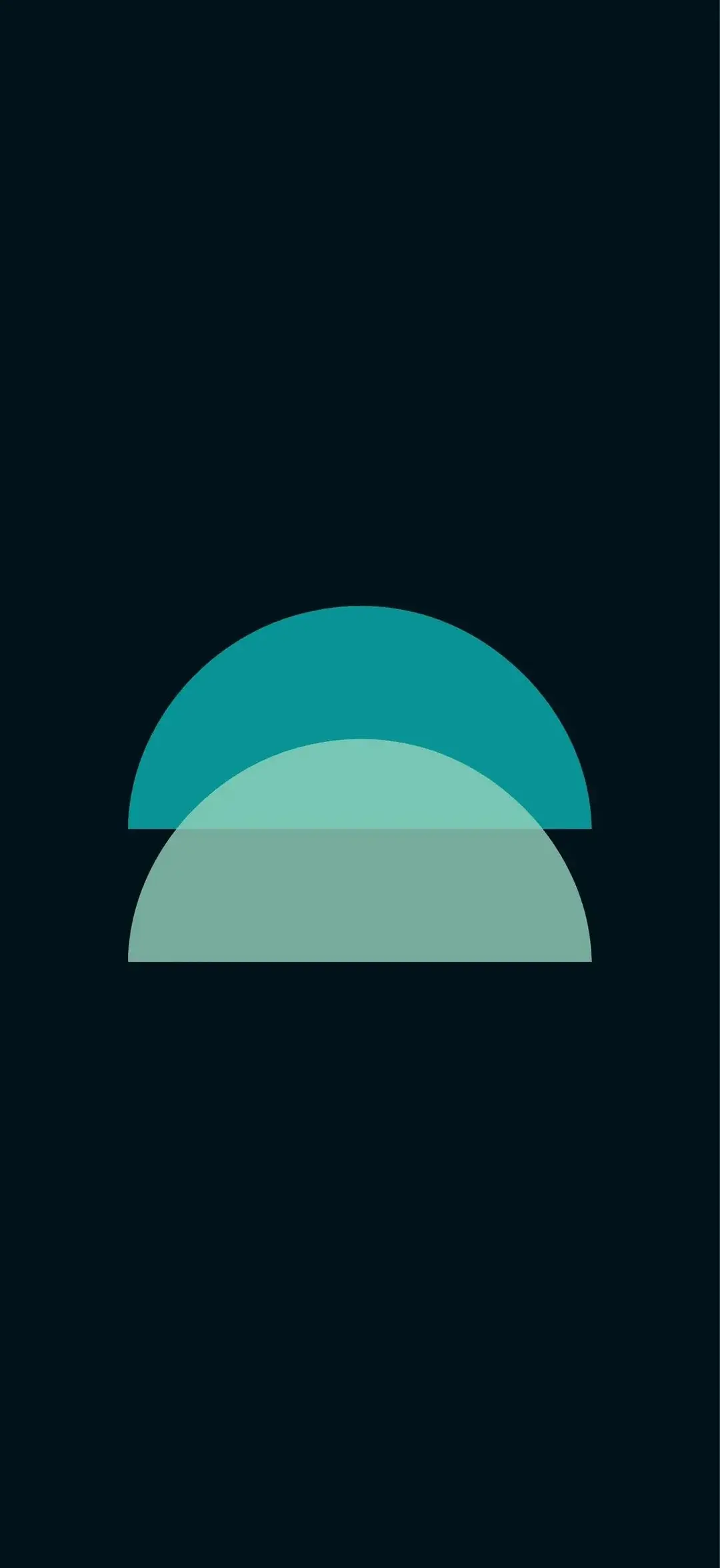 Minimalistic Design Blue Semi Circles Simple Best Wallpapers For Apple iPhone 16