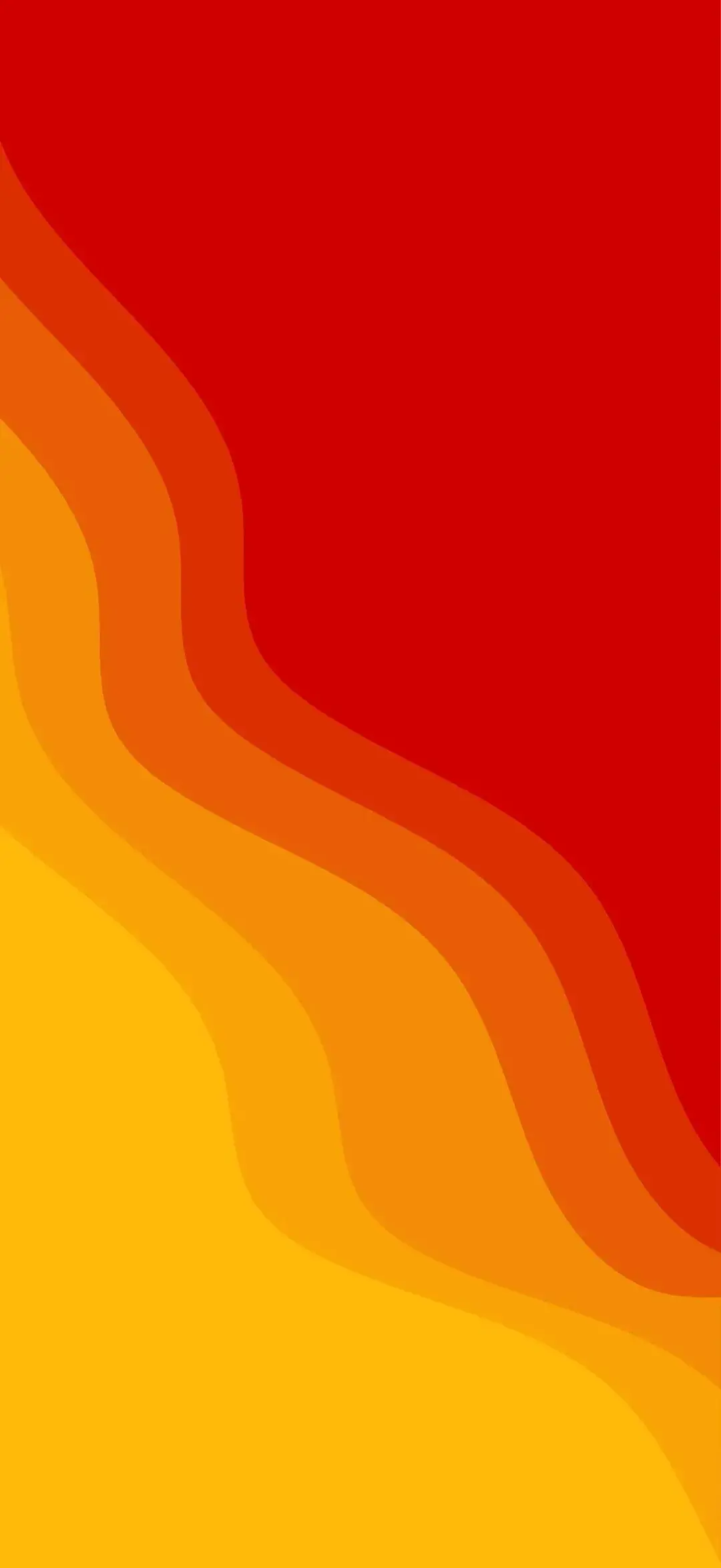 Minimalistic Design Red Orange Yellow Liquid Abstract Sunset Colors Best Wallpapers For Apple iPhone 16