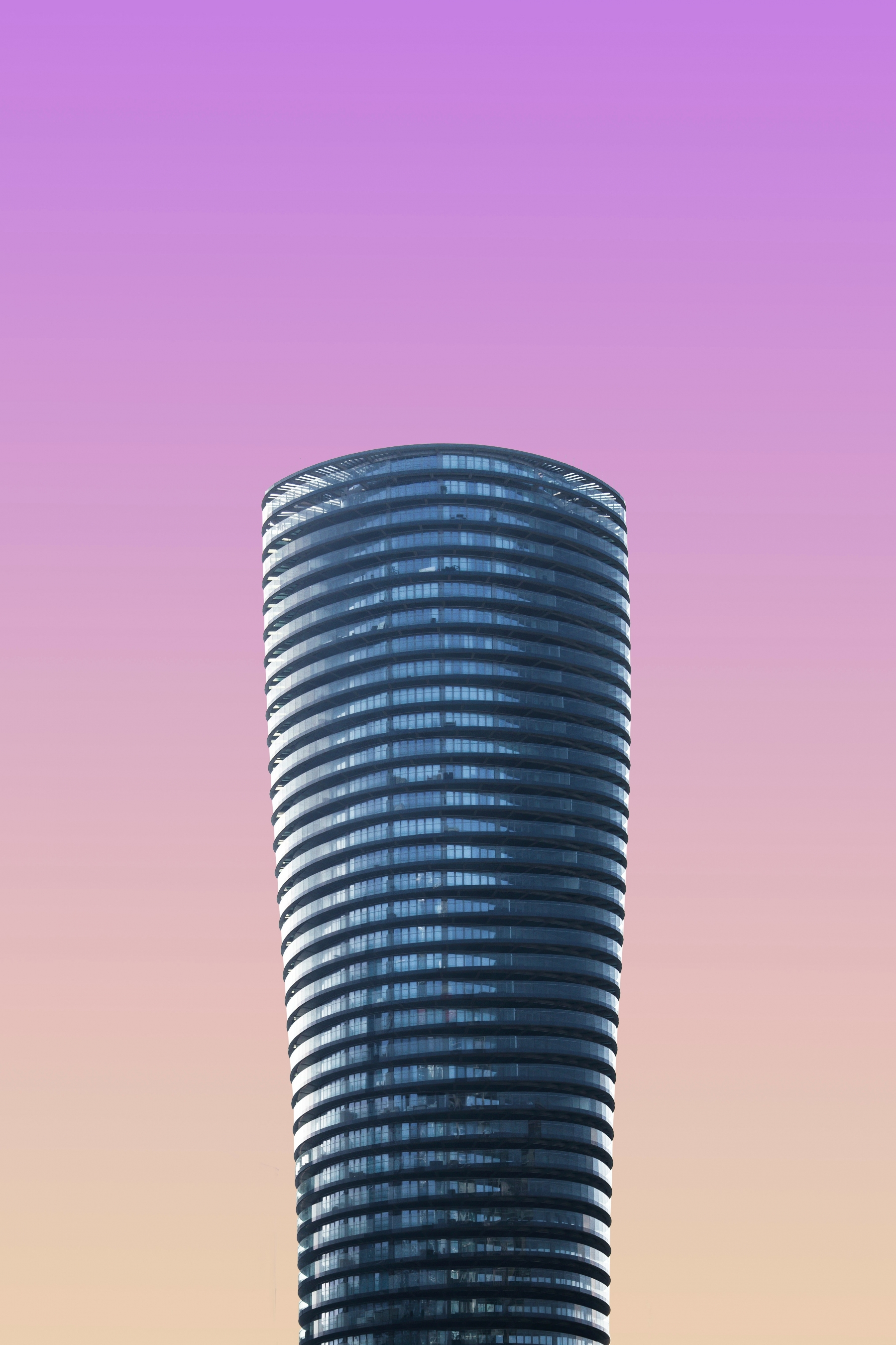 Modern Architecture Gradient Sunset wallpaper for Apple iPhone, Apple Watch, Mac, iPad and Apple Watch