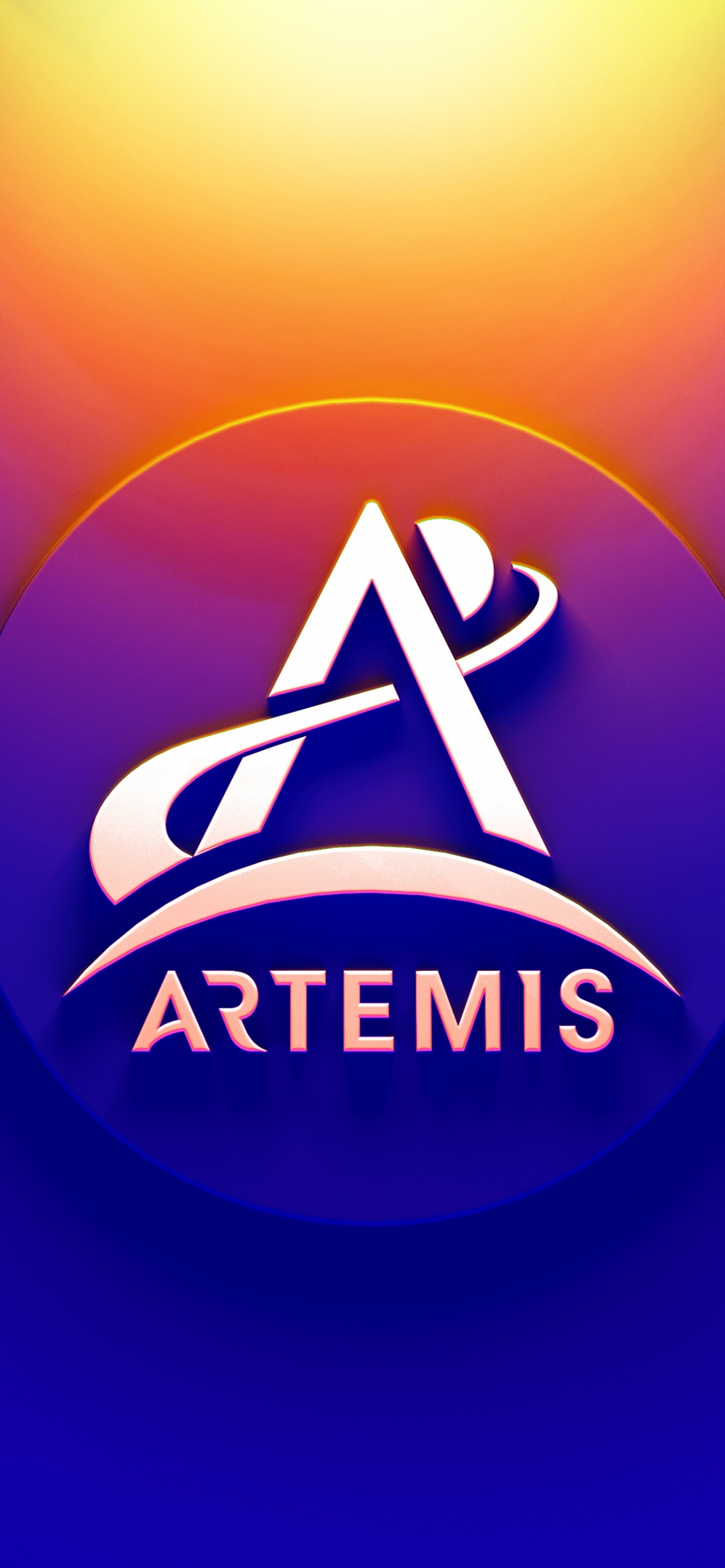 NASA Artemis Logo wallpaper for Apple iPhone, Apple Watch, Mac, iPad and Apple Watch