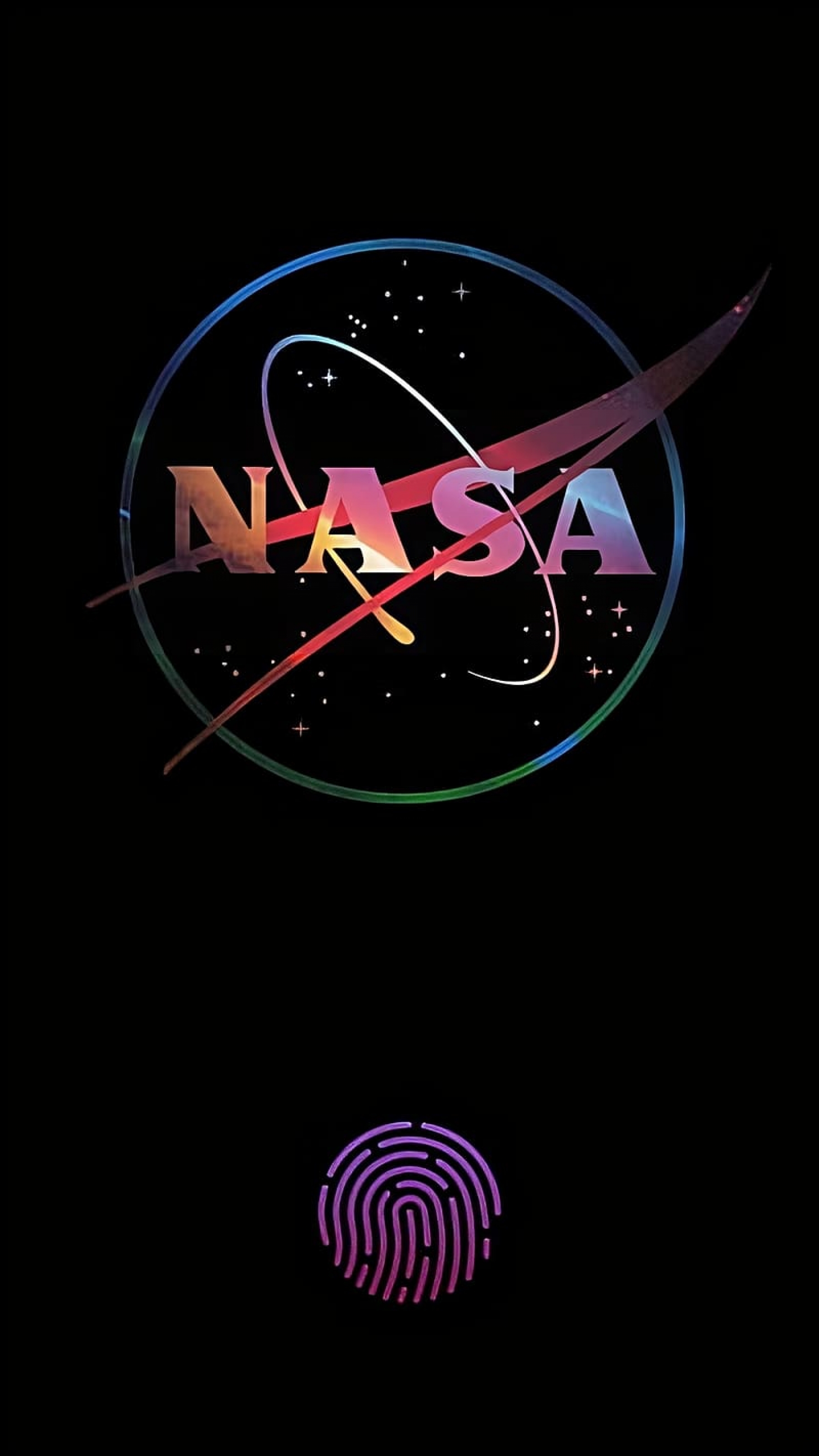 NASA Logo Creative HDR Unique Touch ID