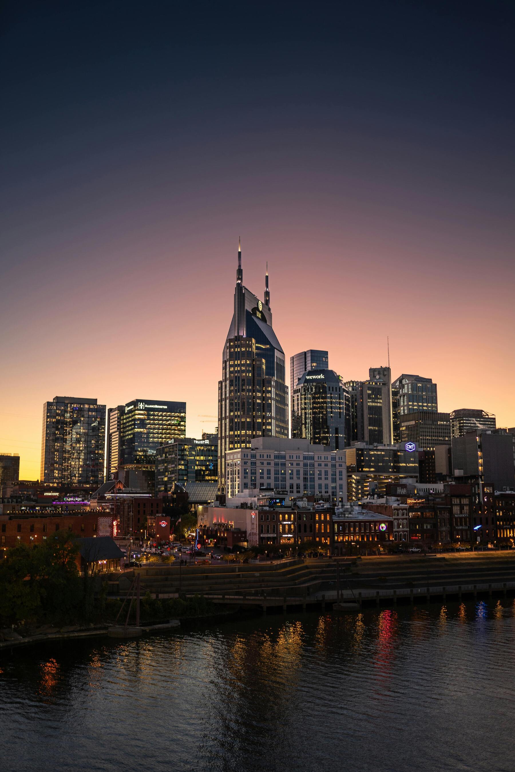 Nashville Tennessee Skyline – Surprise Someone Special With A