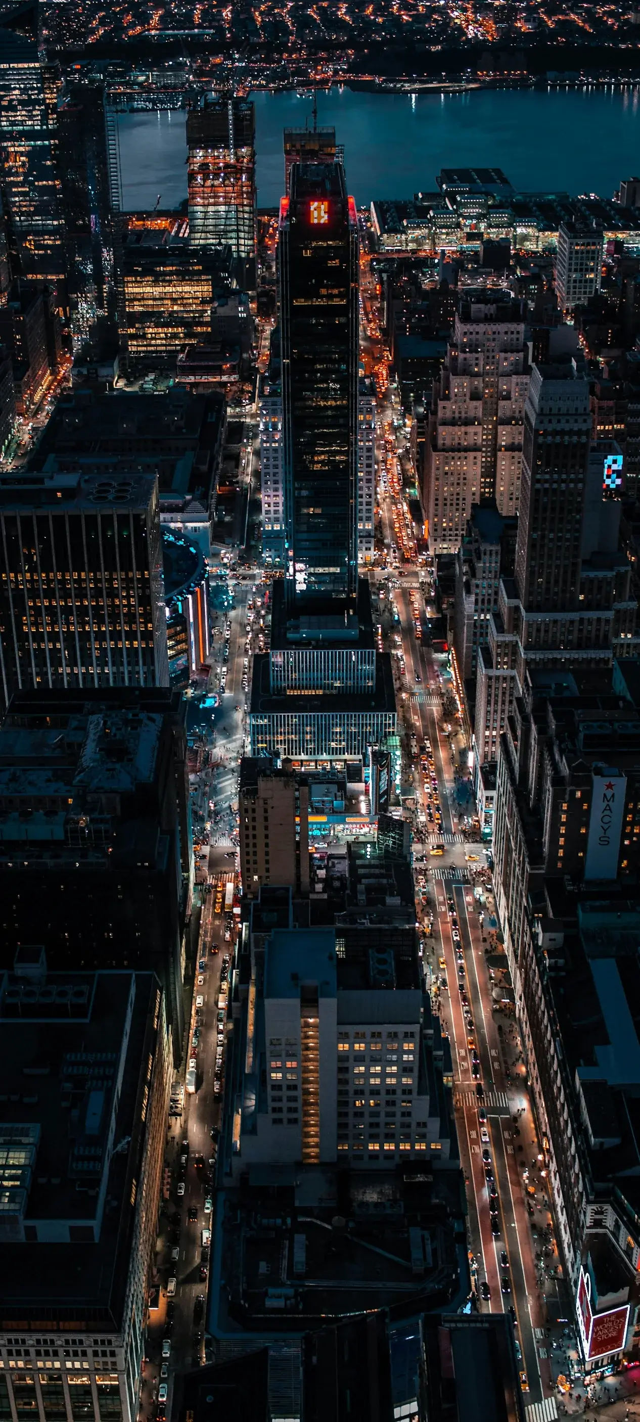 New York Beauty HD Collection City Streets From Above Drone Shot