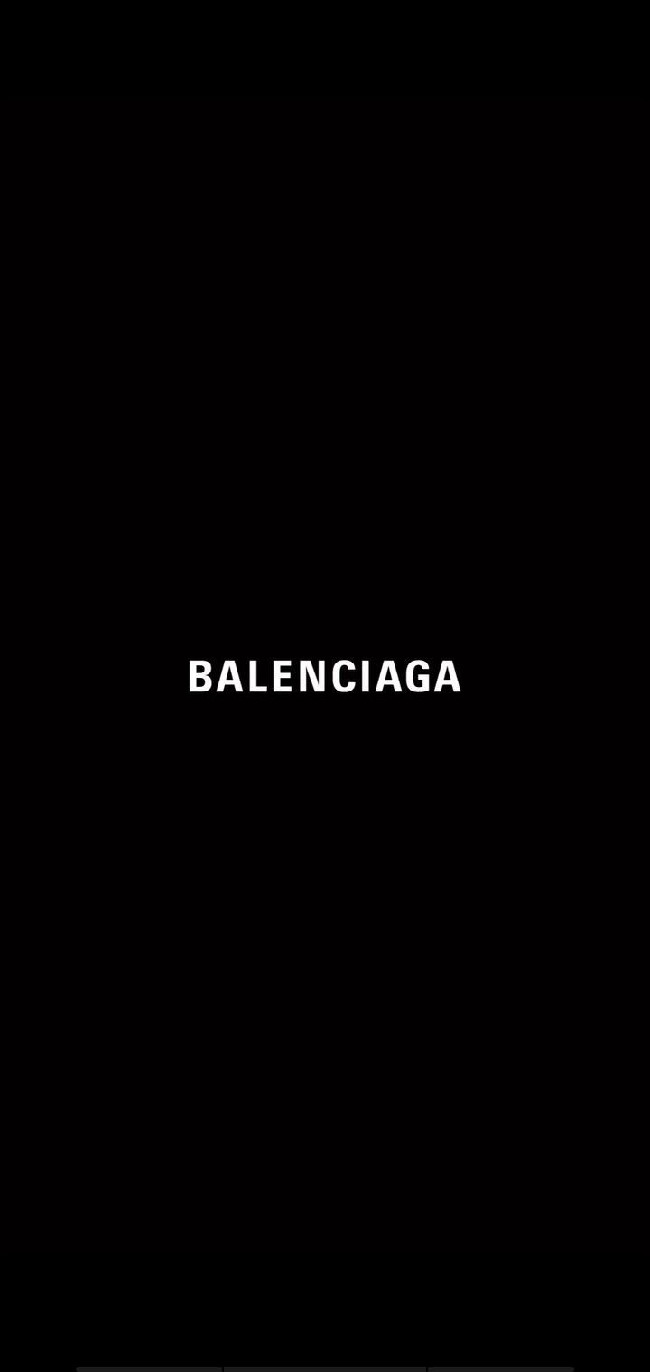 Official Balenciaga Black Logo Luxury