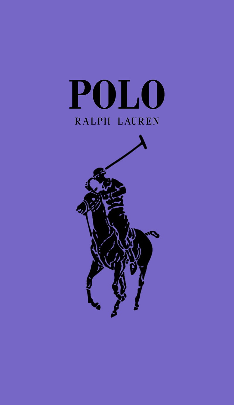 Official Polo Ralph Lauren Logo Purple