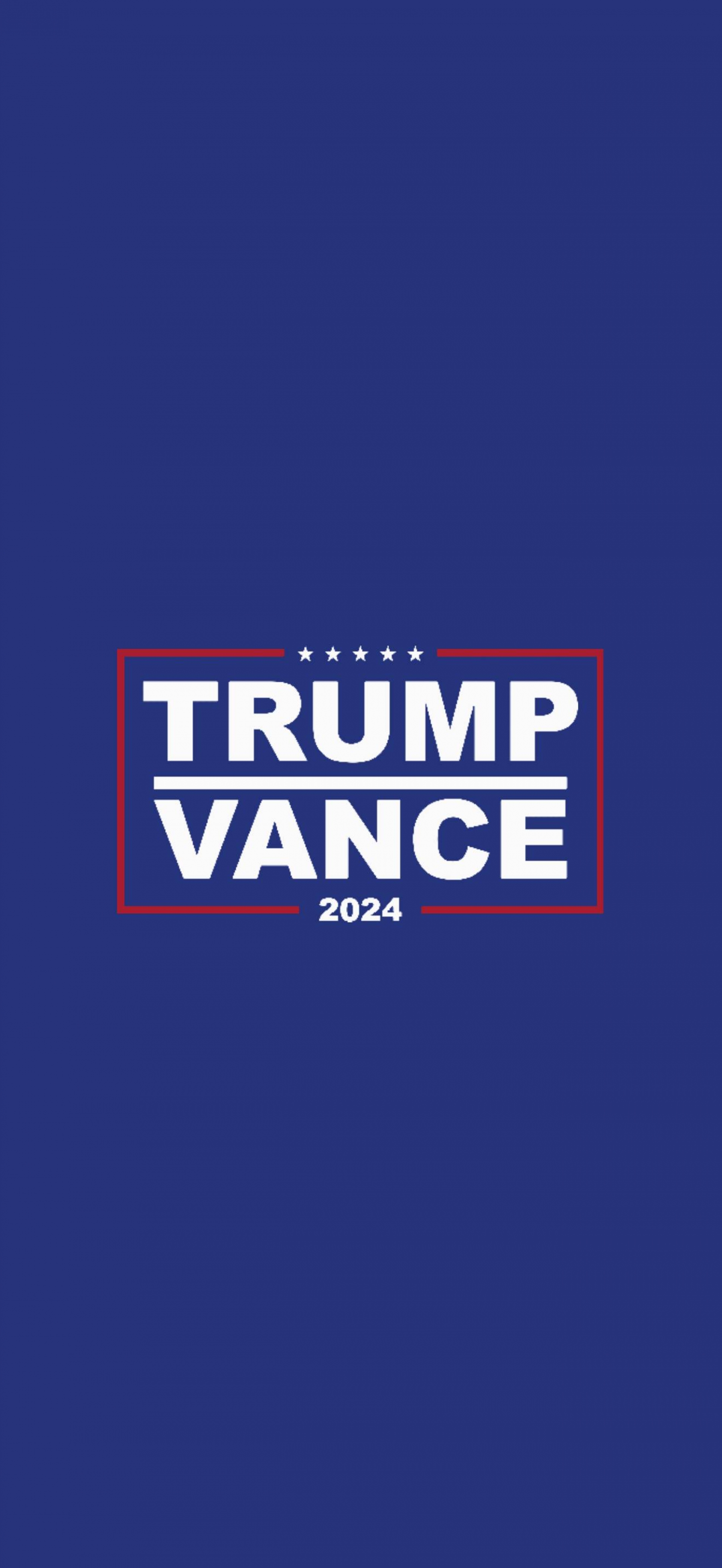 Official Trump 2024 Blue