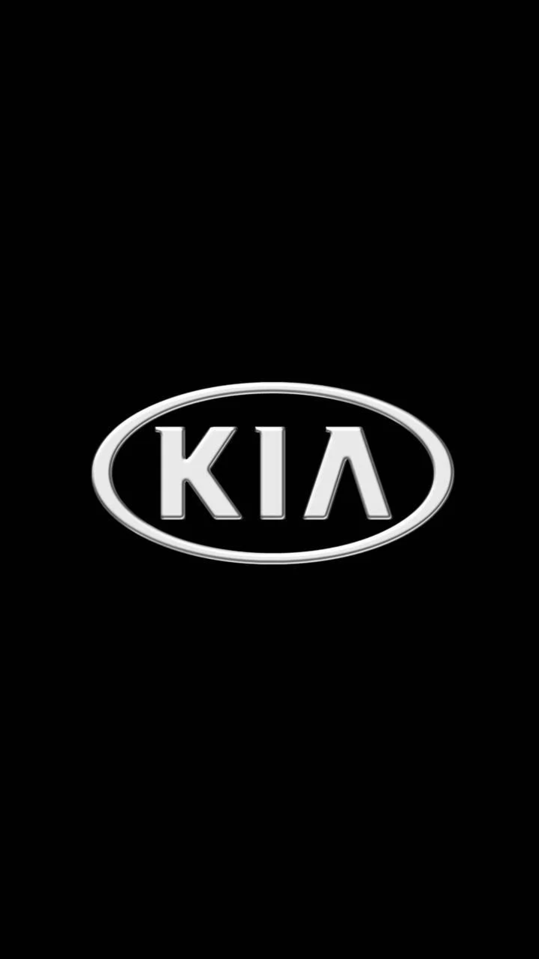 Old Kia Logo 3d Metallic wallpaper for Apple iPhone, Apple Watch, Mac, iPad and Apple Watch