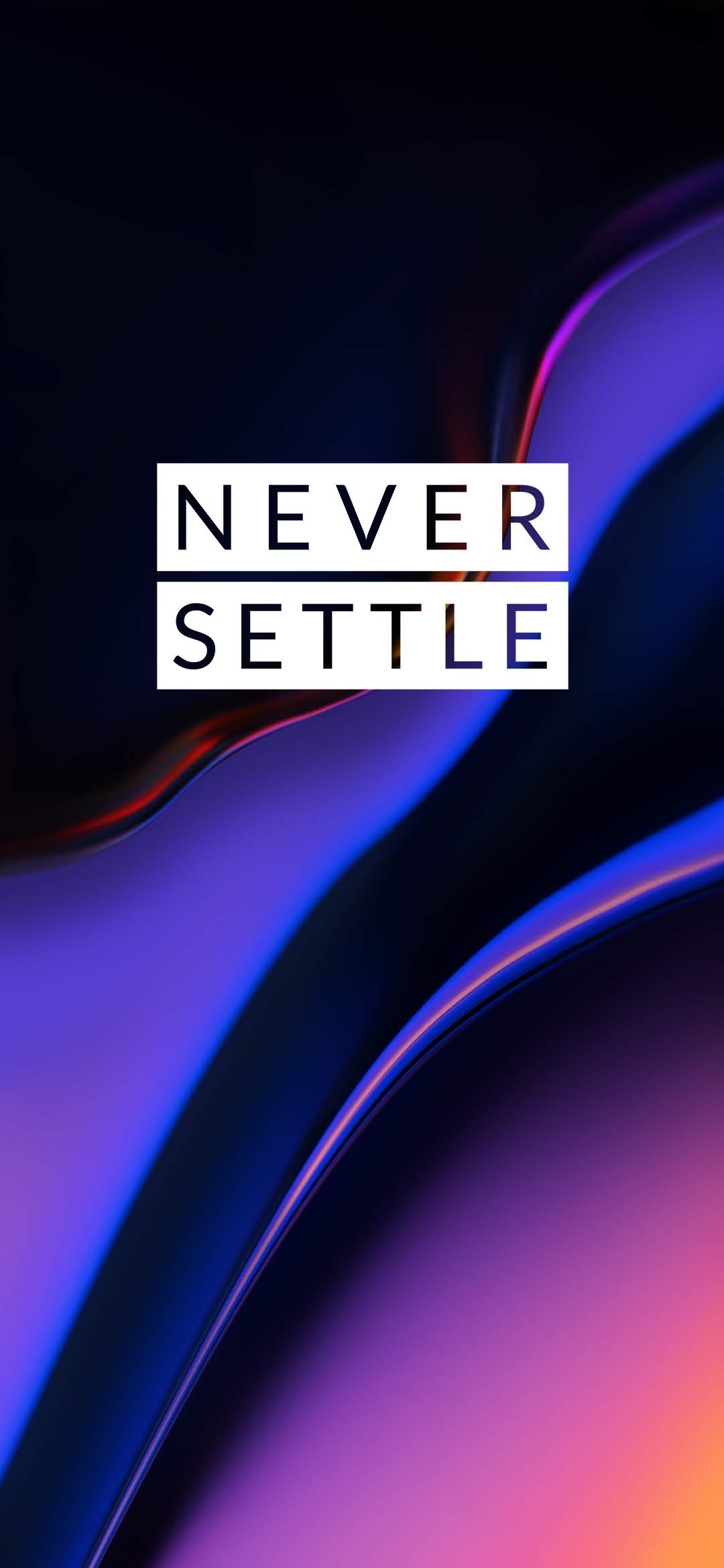 OnePlus 6T Never Settle Liquid wallpaper for Apple iPhone, Apple Watch, Mac, iPad and Apple Watch