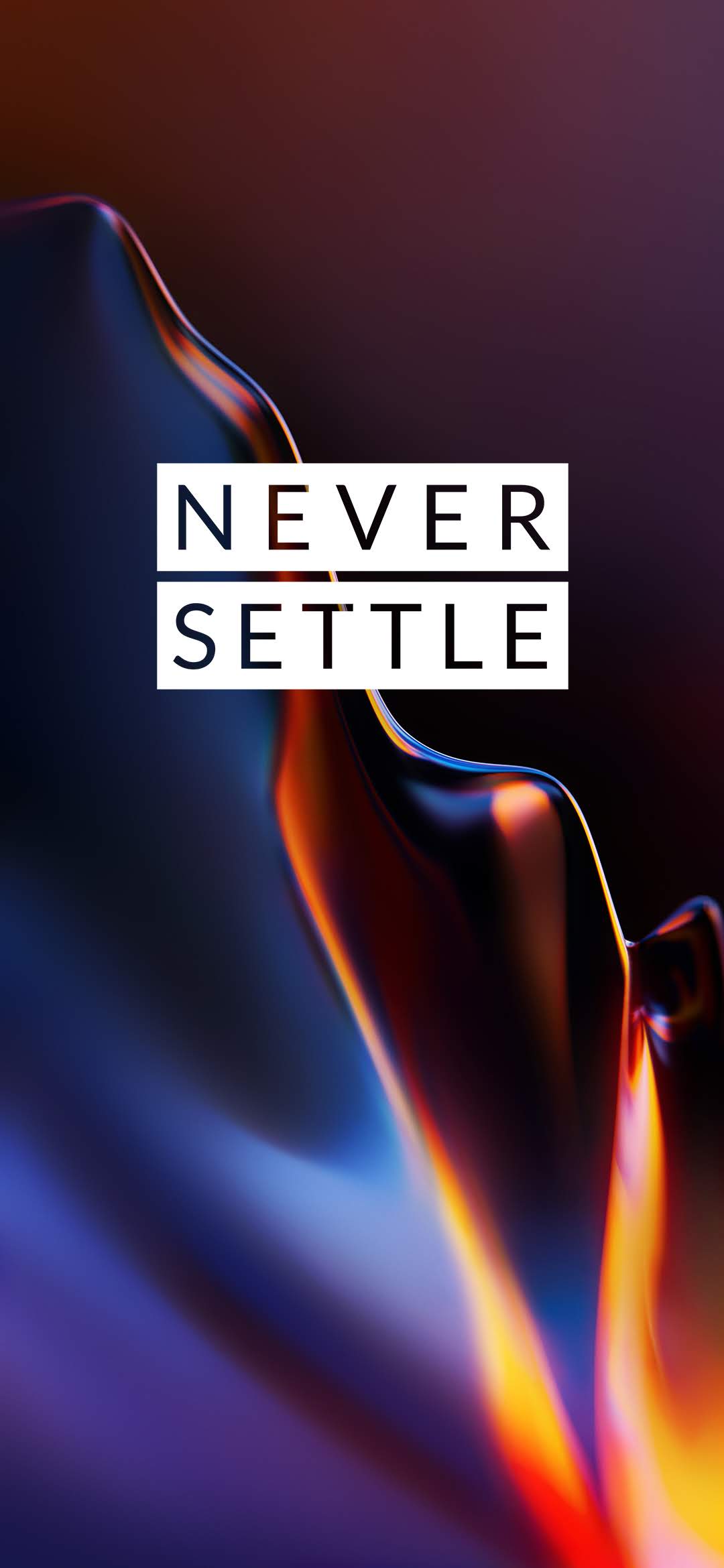 OnePlus Default 6T Never Settle Liquid Gradient wallpaper for Apple iPhone, Apple Watch, Mac, iPad and Apple Watch