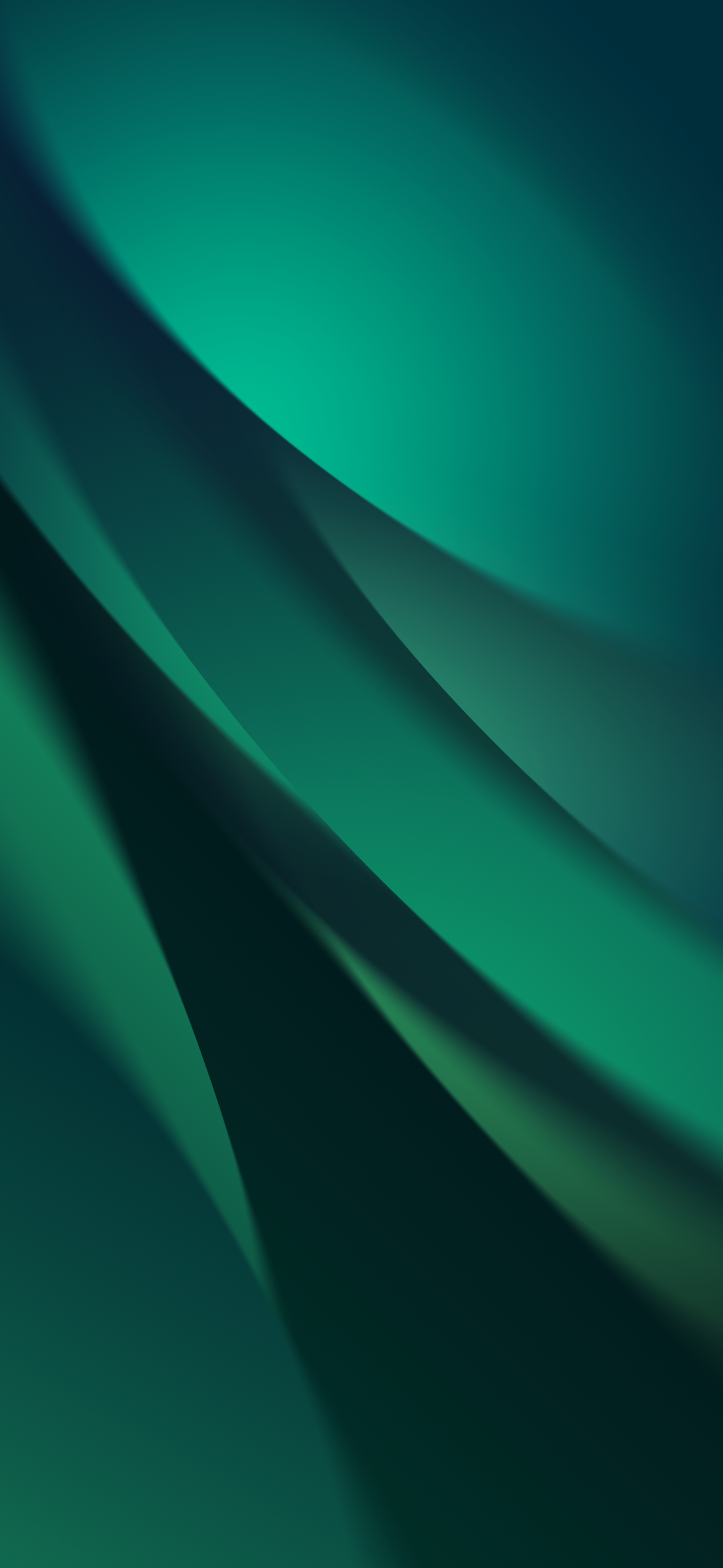 OPPO R17 Pro Stock Green Abstract