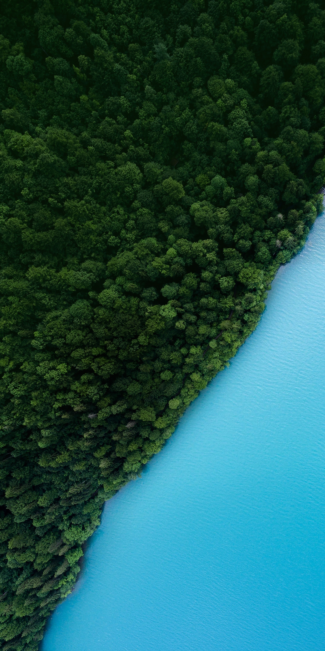 OPPO Realme Stock Coastline From Above Drone Shot