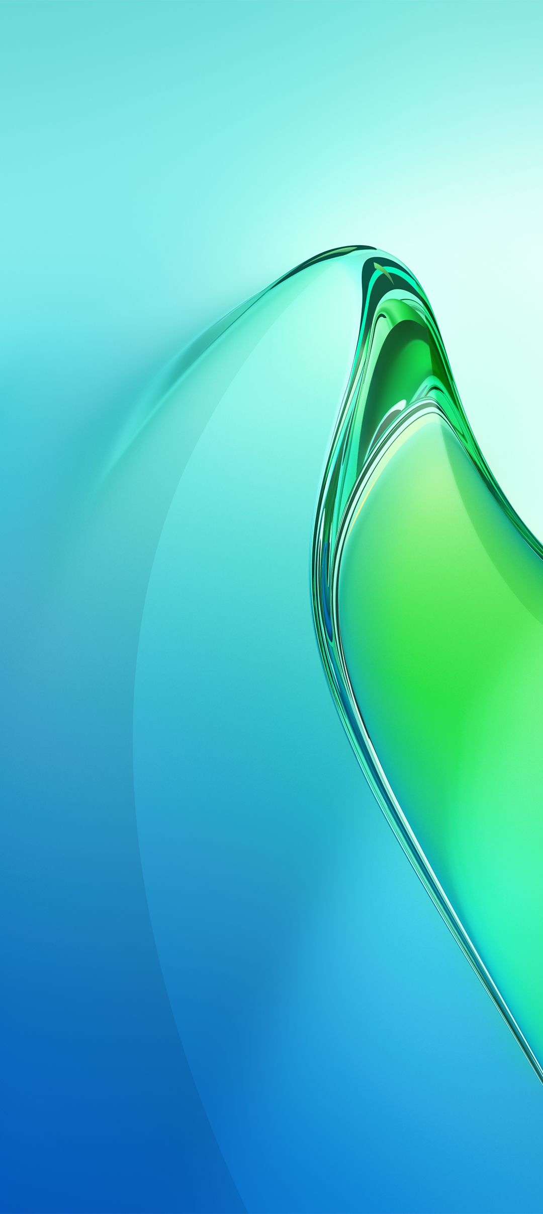 OPPO Reno 8 5G Android Fhd Dual Sim Blue Green Turquoise 3D Glass Shiny Shine wallpaper for Apple iPhone, Apple Watch, Mac, iPad and Apple Watch