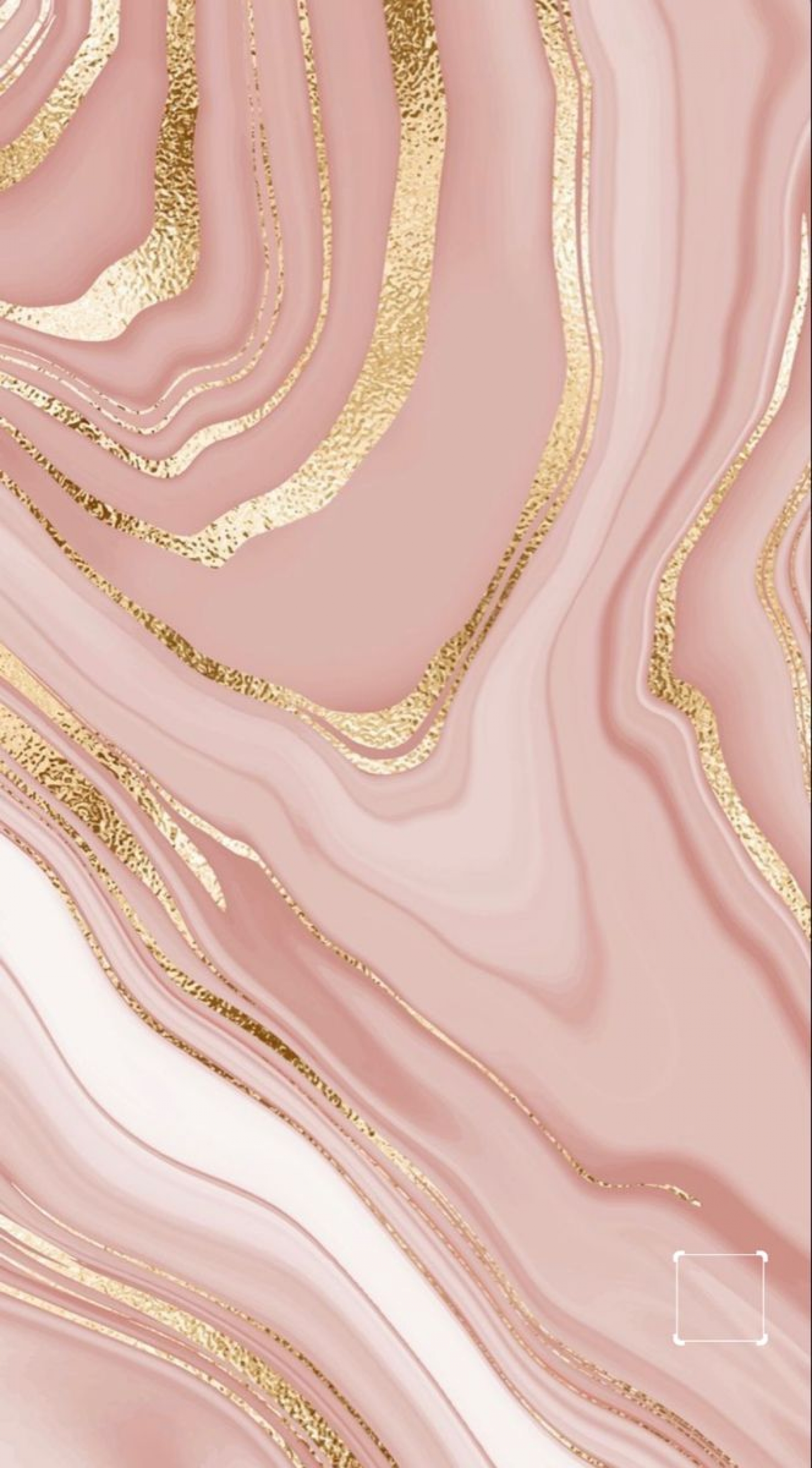 Pink And Gold Marble Luxurious