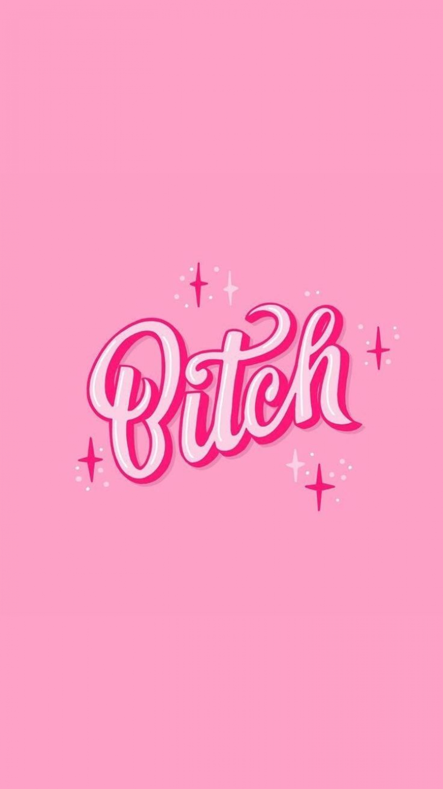 Pink Bitch Quote wallpaper for Apple iPhone, Apple Watch, Mac, iPad and Apple Watch