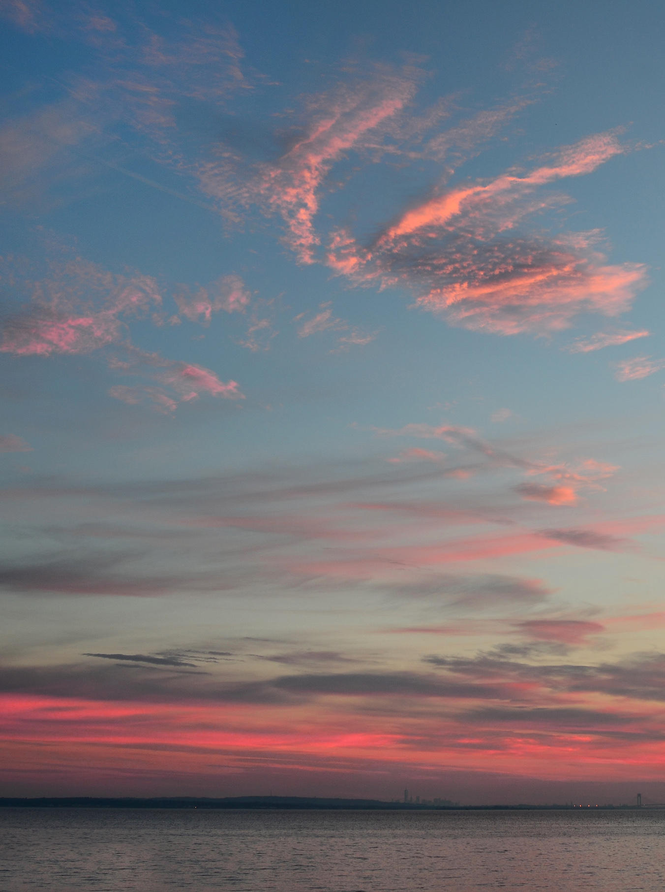 Pink Color Sunrise In Lakewood Township New Jersey State United States USA Small Towns wallpaper for Apple iPhone, Apple Watch, Mac, iPad and Apple Watch