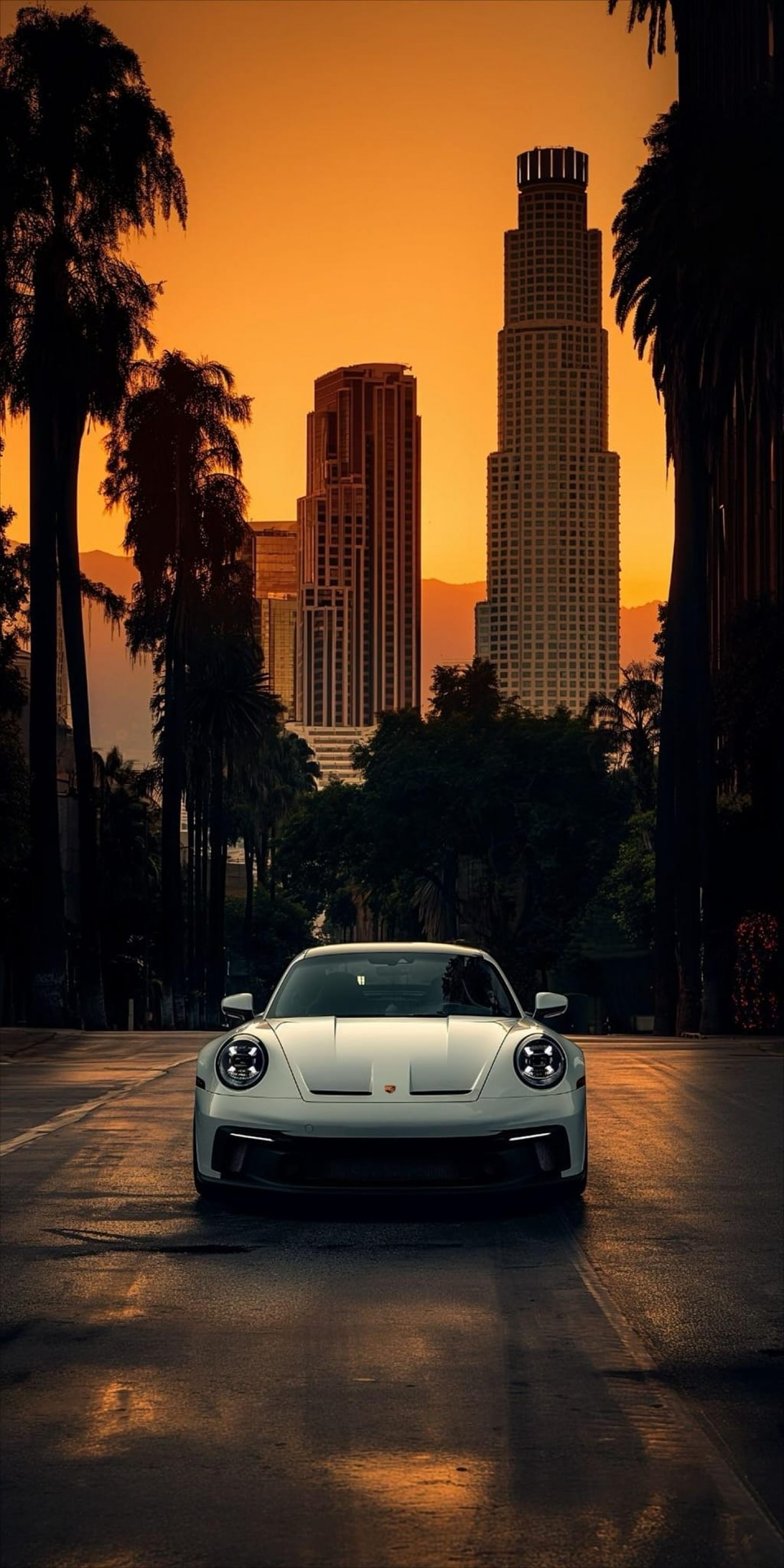 Porsche In Los Angeles Cali wallpaper for Apple iPhone, Apple Watch, Mac, iPad and Apple Watch