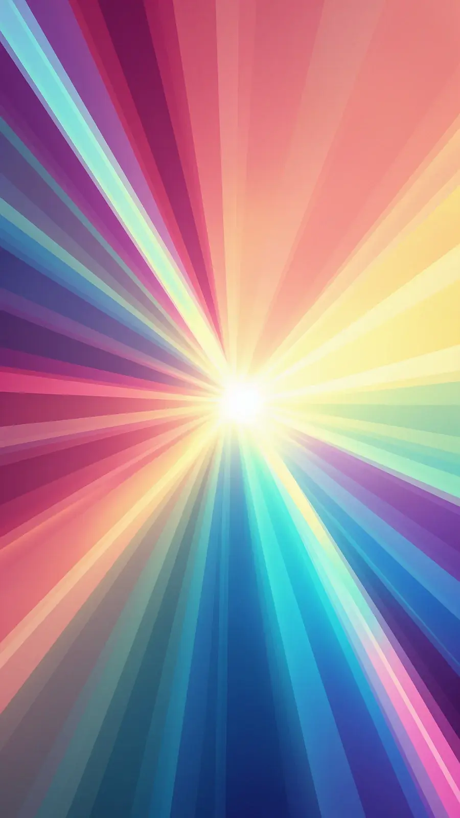 Rainbow Light At The End Of The Tunnel Colorful Best Wallpapers For iPhone 12 13 14 15 Plus 16 Pro Max