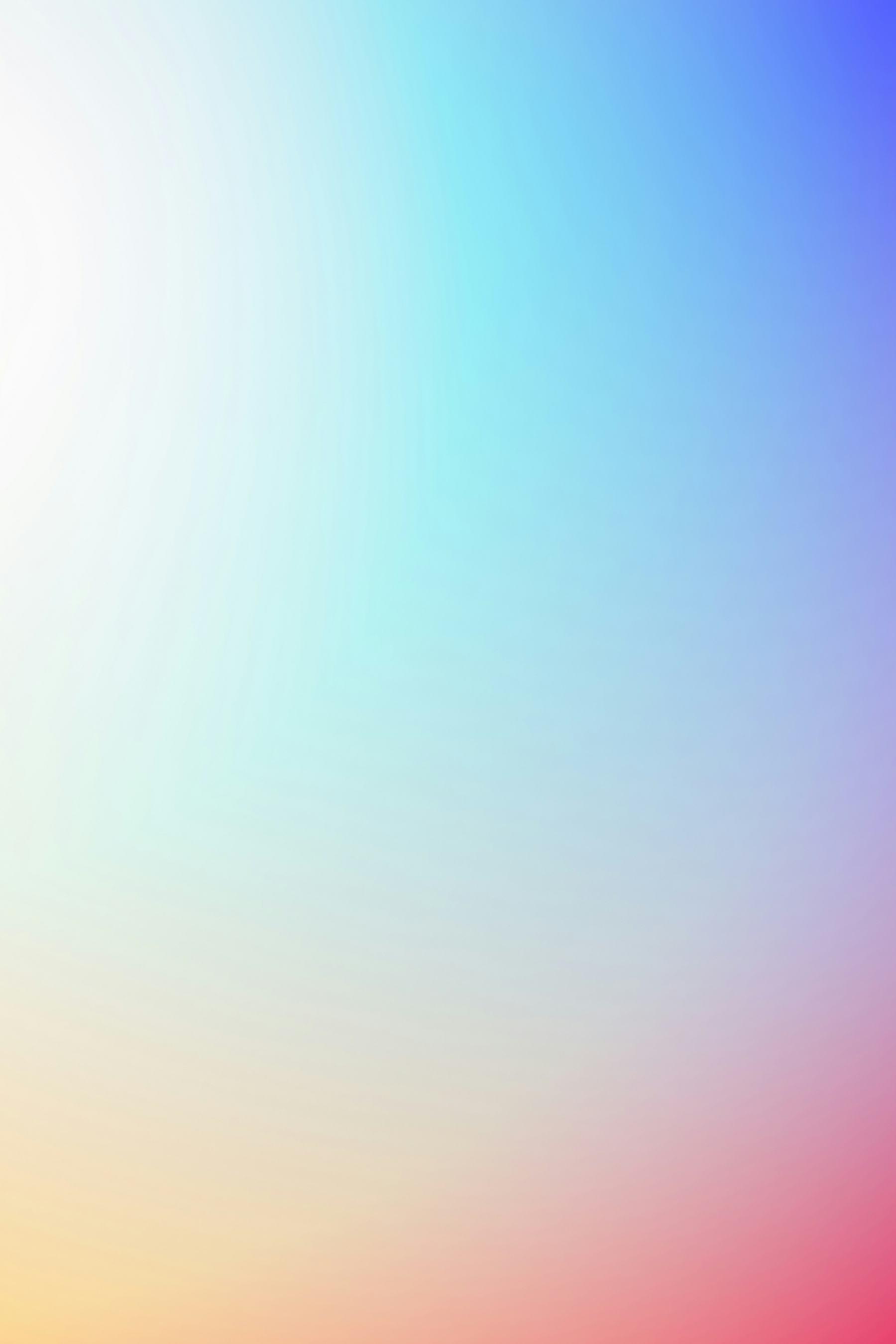 Rainbow White Soft iOS Gradient