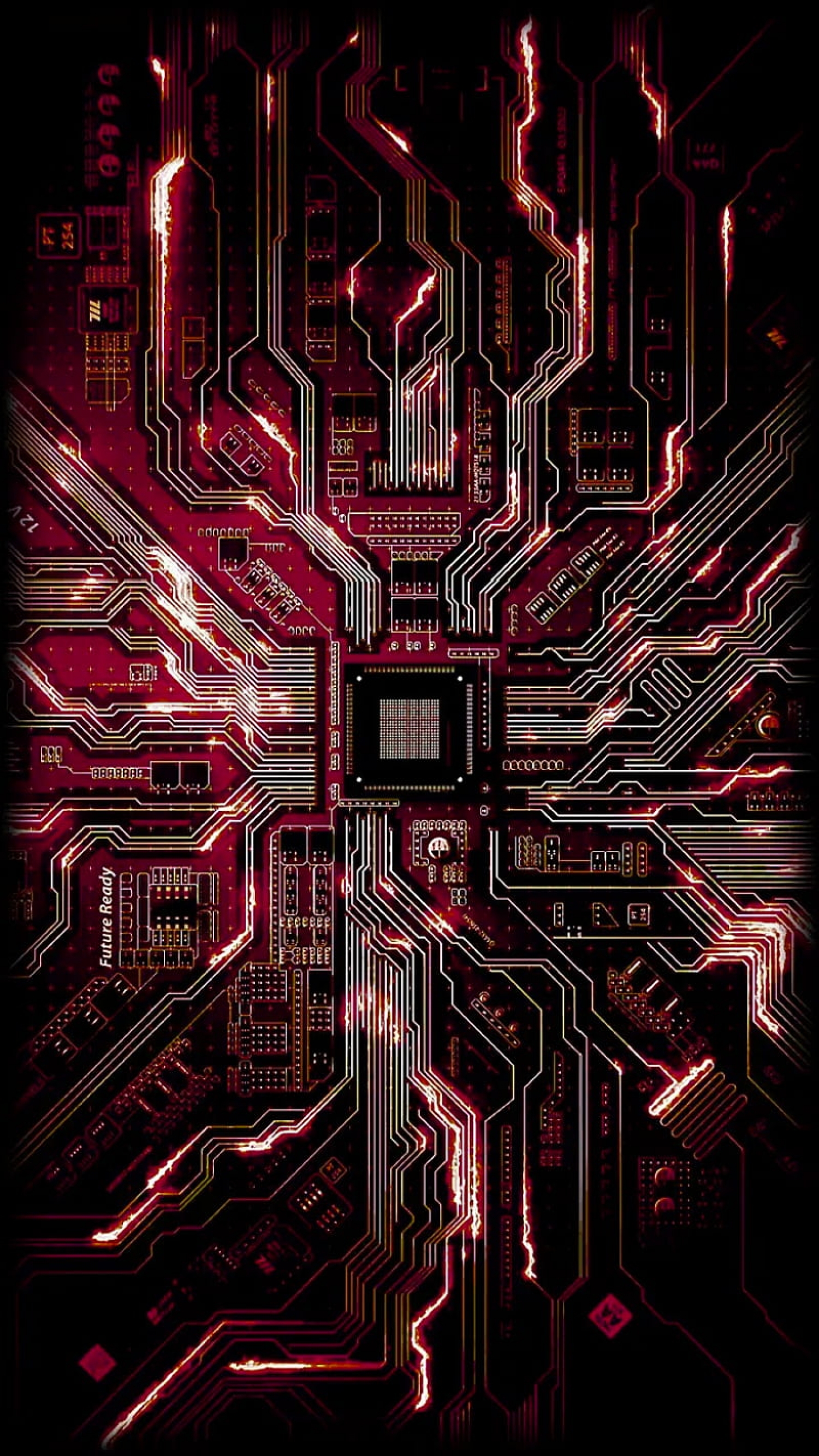 Red Cpu Chip Apple Silicon