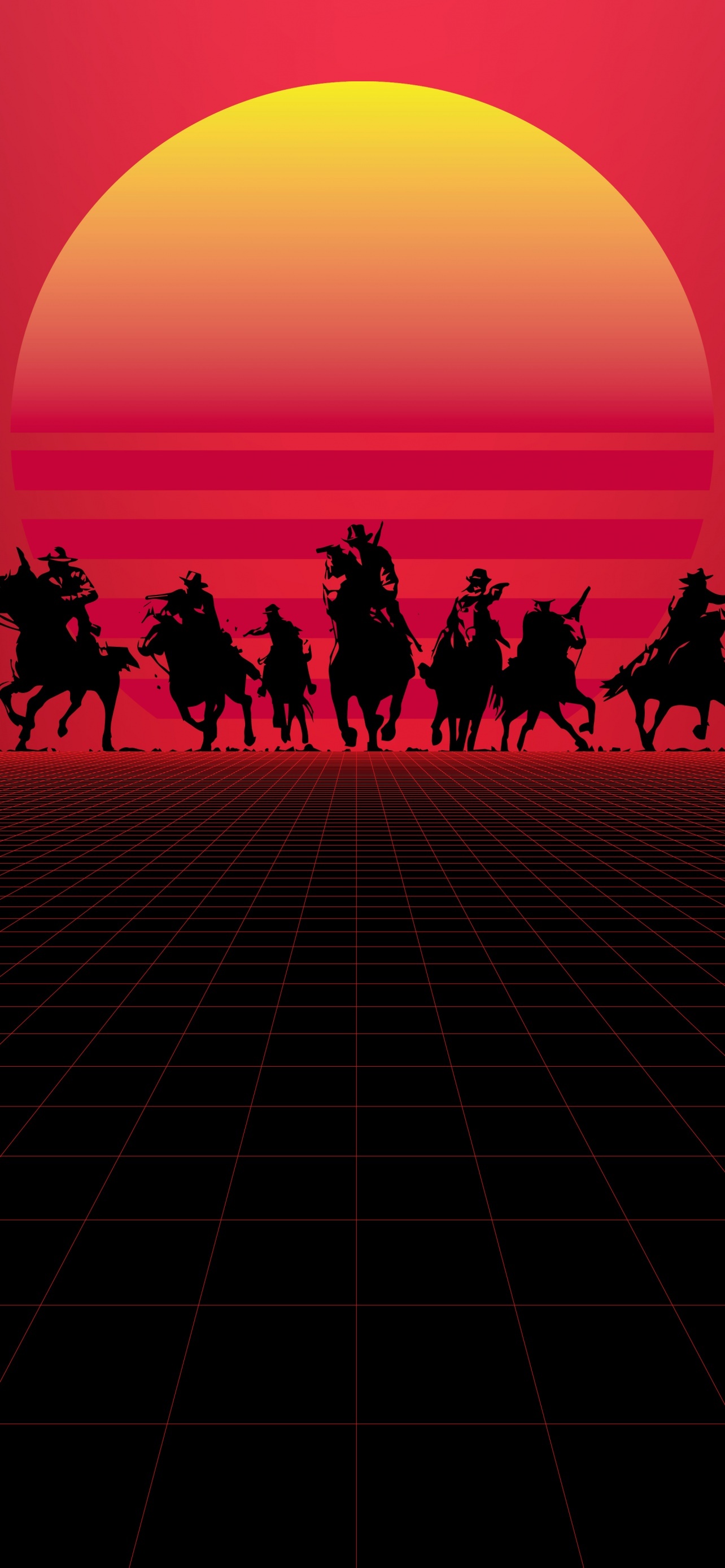 Red Dead Redemption Y2K Synthwave