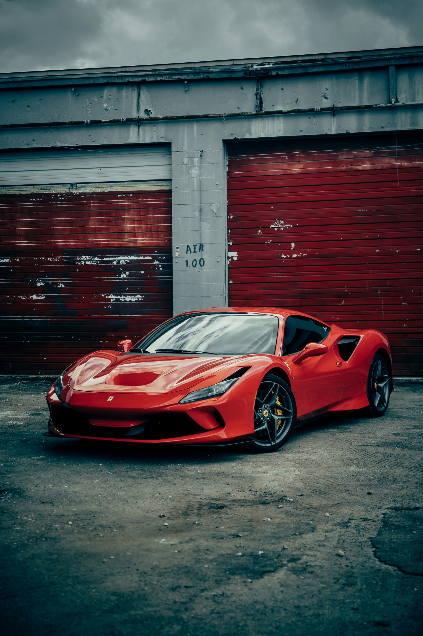 Red Ferrari Fast Cars Sexy