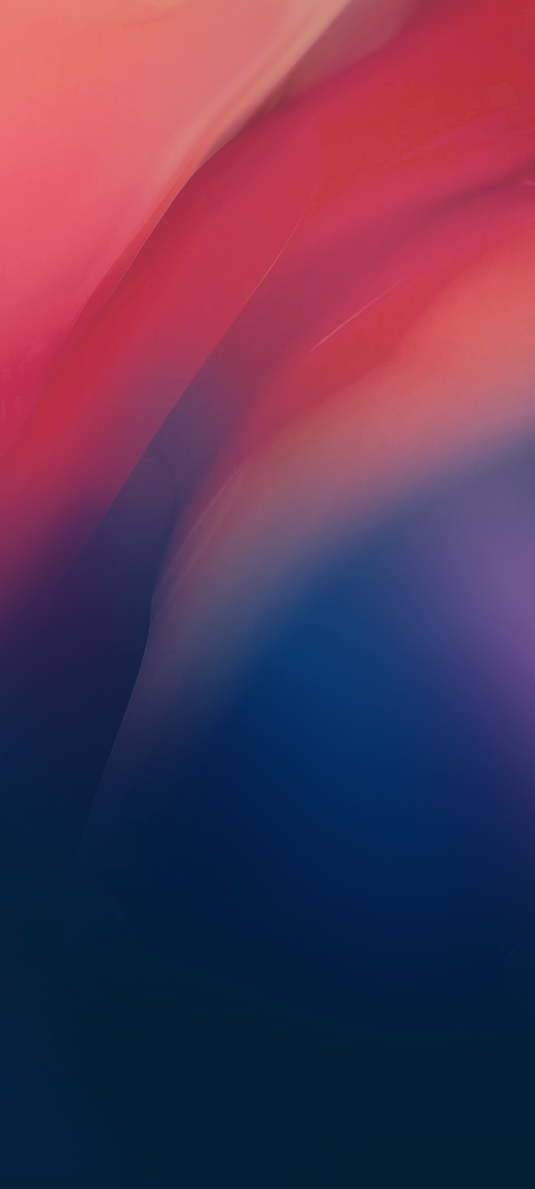 Redmi Note 7 Stock Wallpaper Gradient Red And Navy Blue Dark