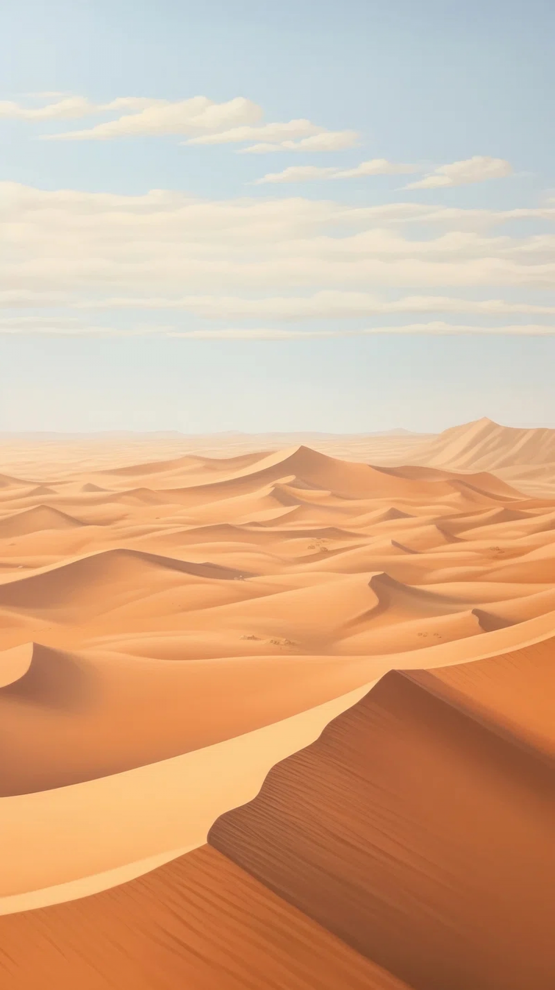 Sahara Desert Africa Sand Dunes Digital Art