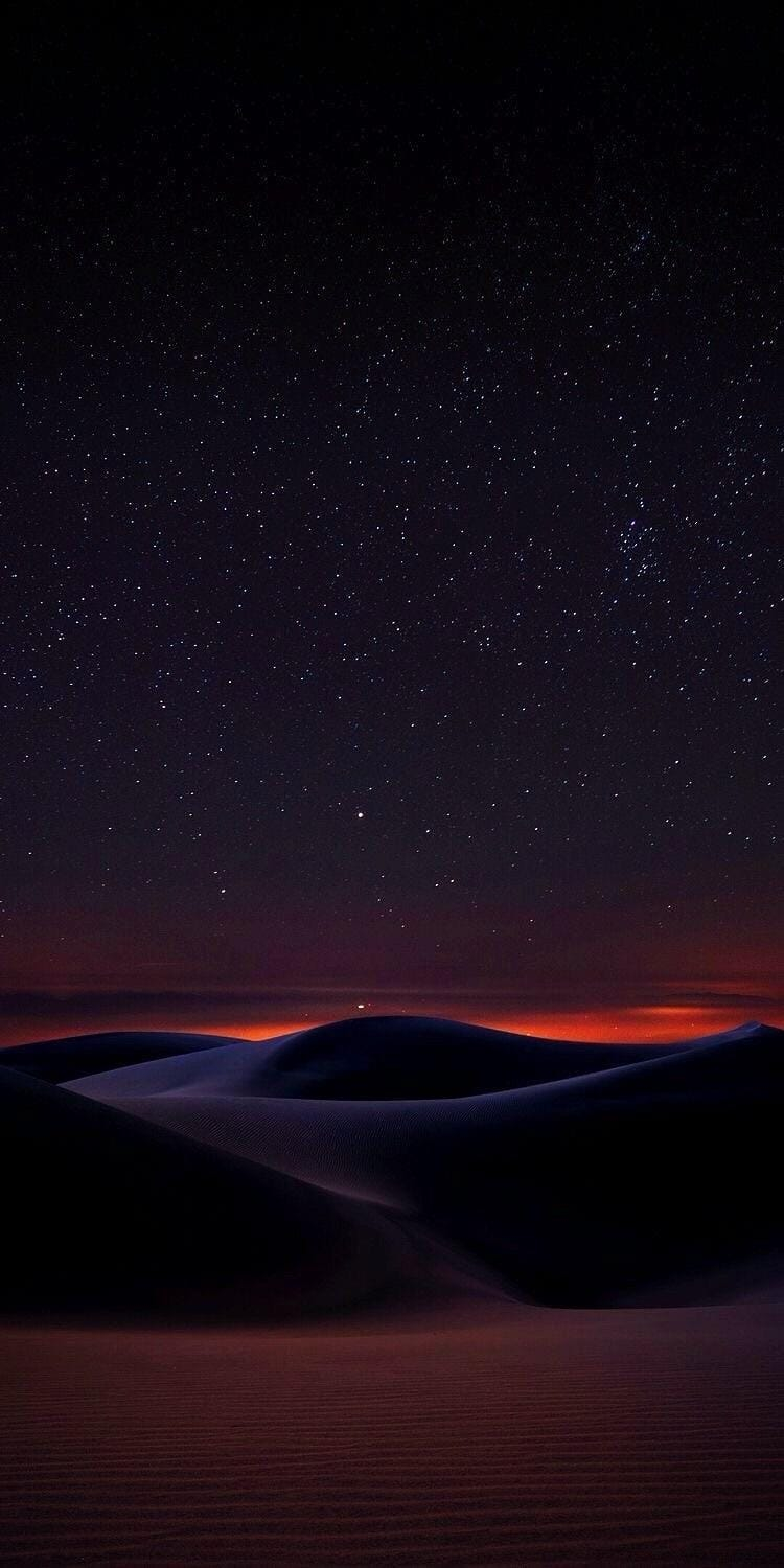 Sahara Desert At Night With Stars Beautiful 4K HDR High Res