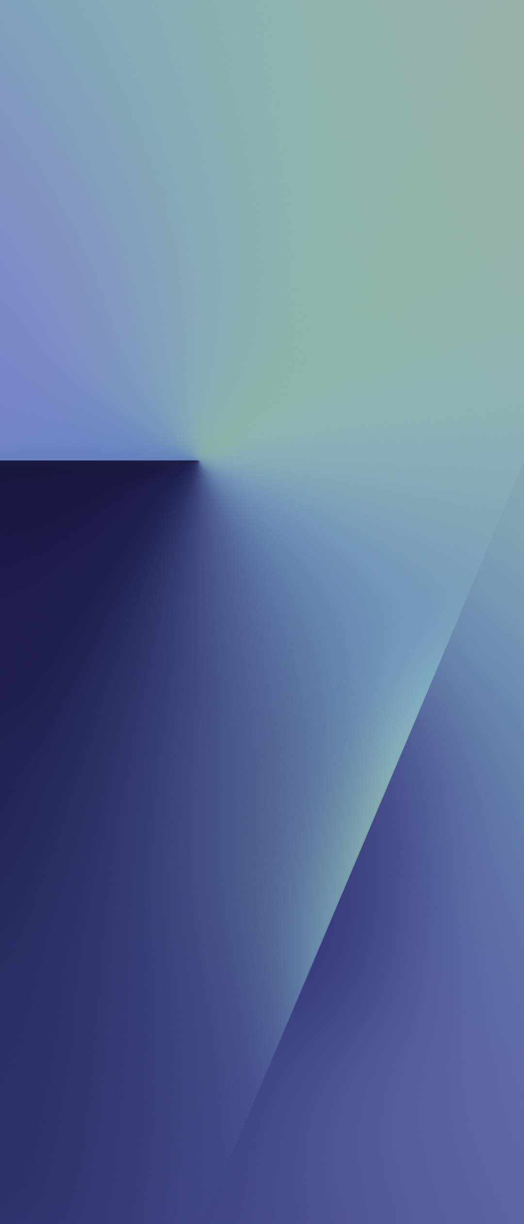 Samsung Galaxy Z Flip 7 Default Stock Wallpaper 4K Blue — Download Free ...