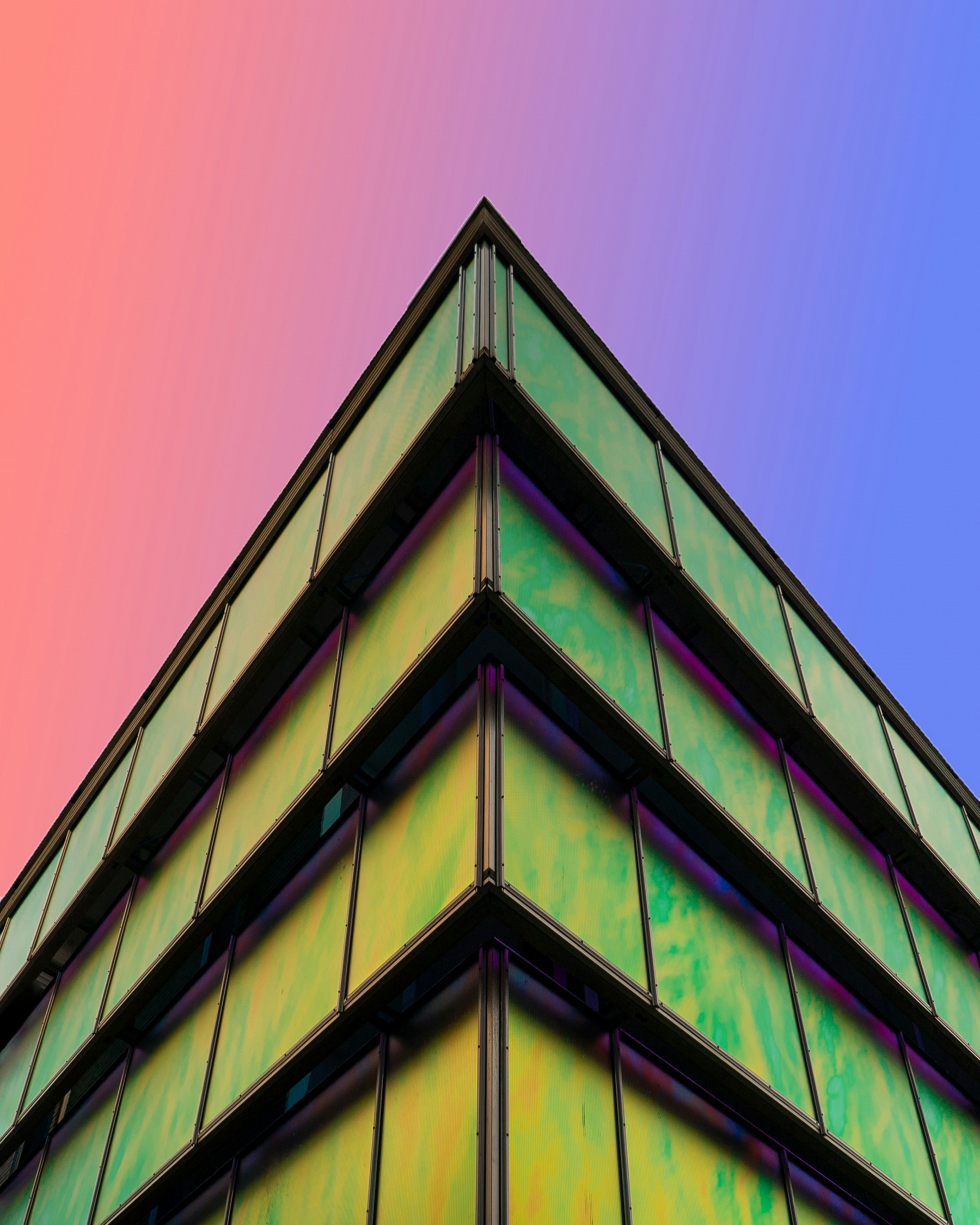 Sharp Architecture Sunset wallpaper for Apple iPhone, Apple Watch, Mac, iPad and Apple Watch