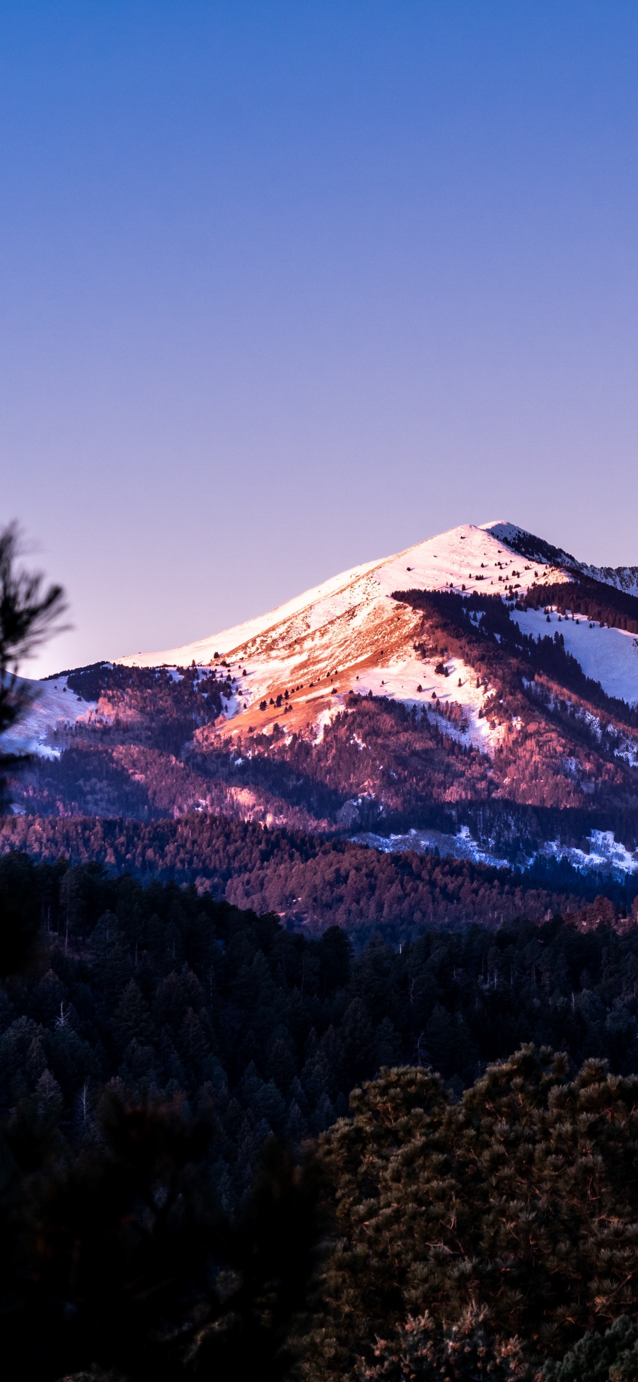 Sierra Blanca Peak Glacier Mountains New Mexico Dawn Sierra Blanca Peak Glacier Mountains New Mexico Dawn