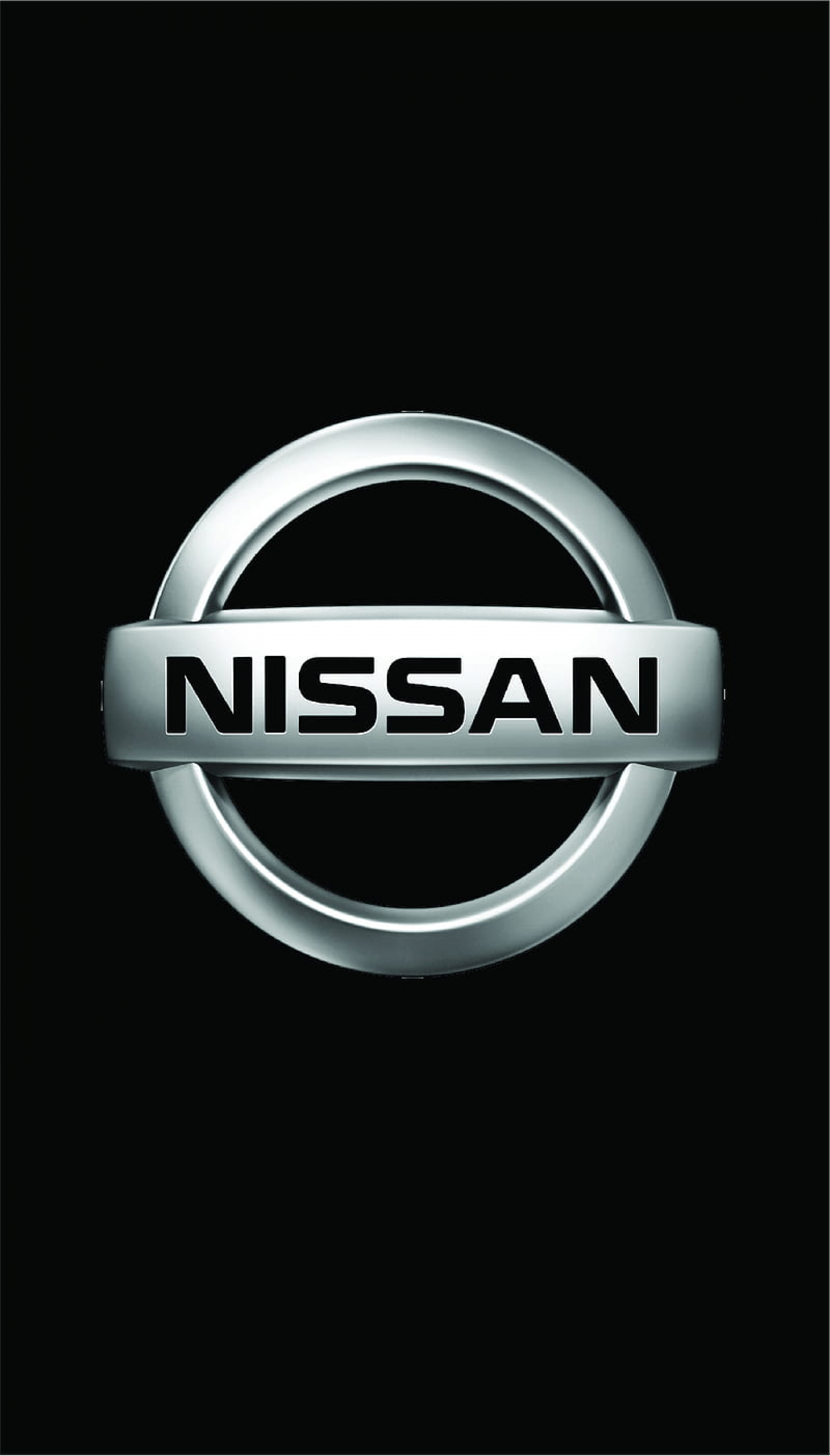 Silver Nissan Logo wallpaper for Apple iPhone, Apple Watch, Mac, iPad and Apple Watch