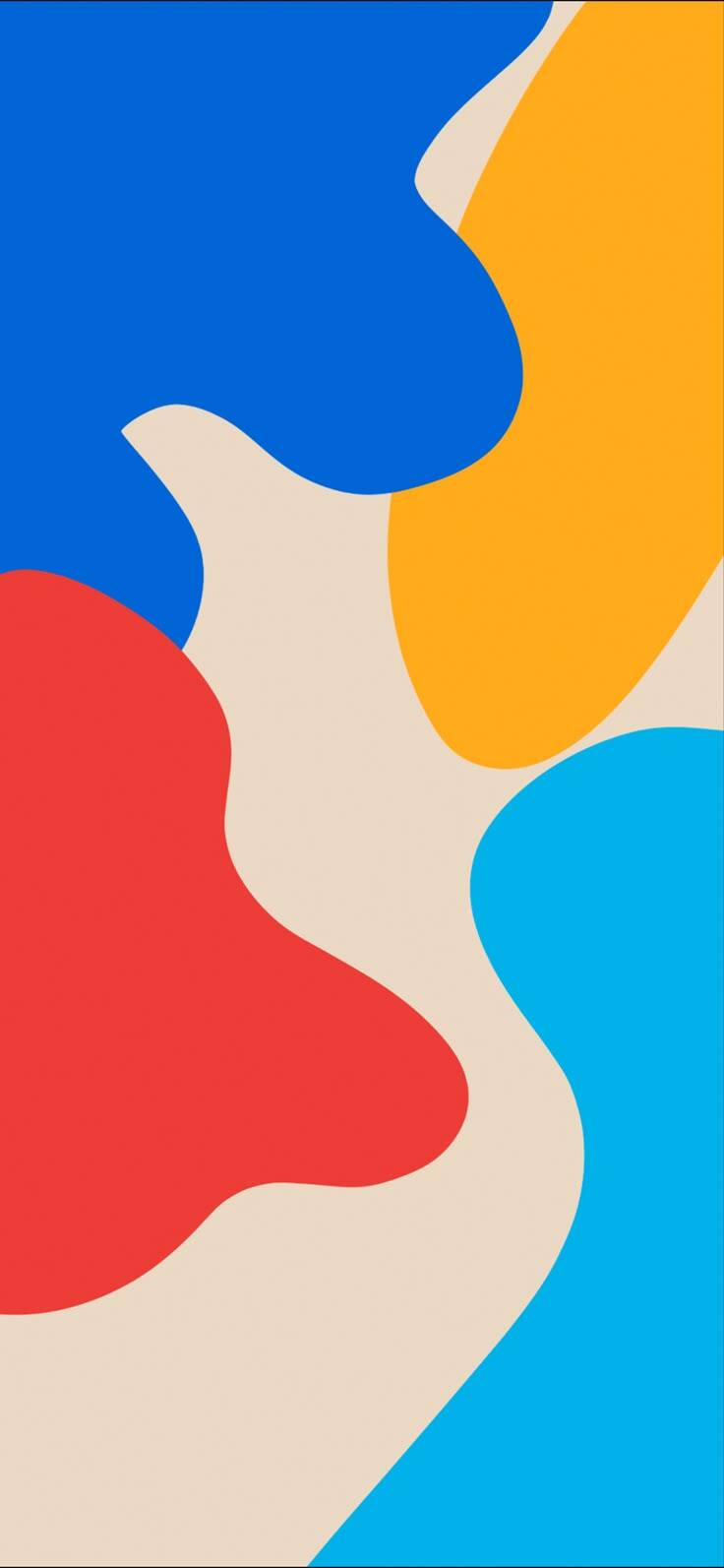 Simple Minimalistic Abstract Shapes Colorful wallpaper for Apple iPhone, Apple Watch, Mac, iPad and Apple Watch