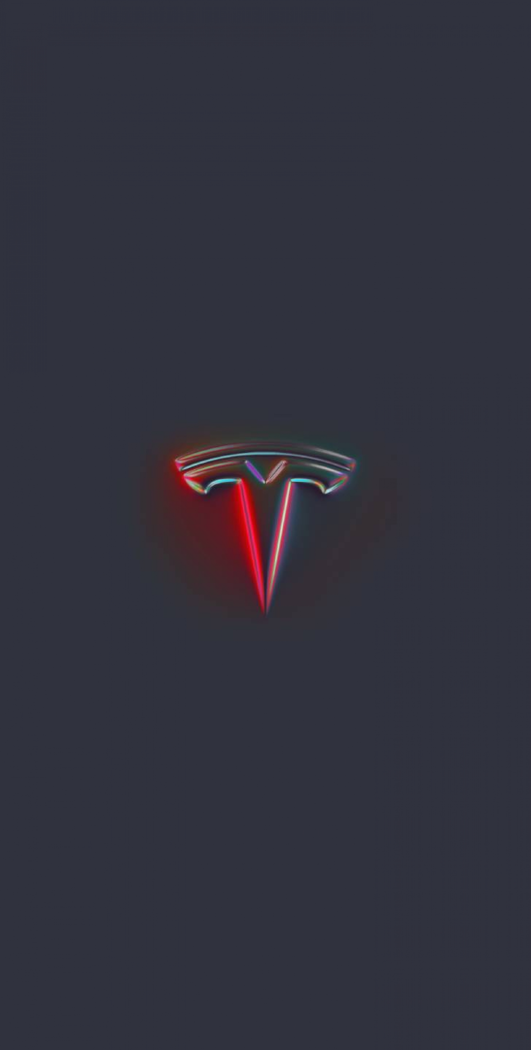 Tesla Logo 3D Neon wallpaper for Apple iPhone, Apple Watch, Mac, iPad and Apple Watch