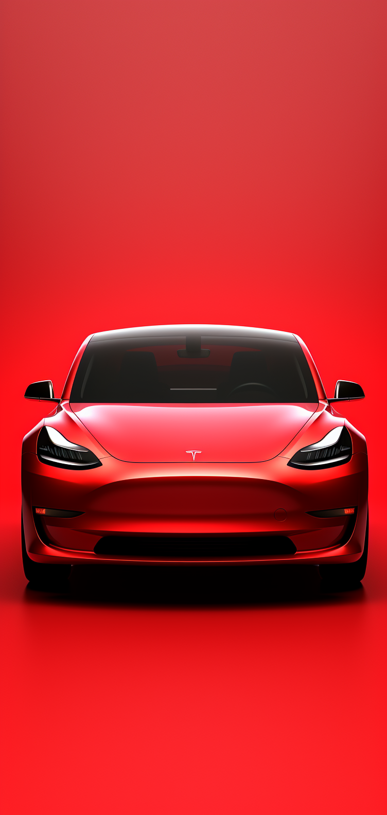 Tesla Model Y Red Apple HomeKit Default wallpaper for Apple iPhone, Apple Watch, Mac, iPad and Apple Watch