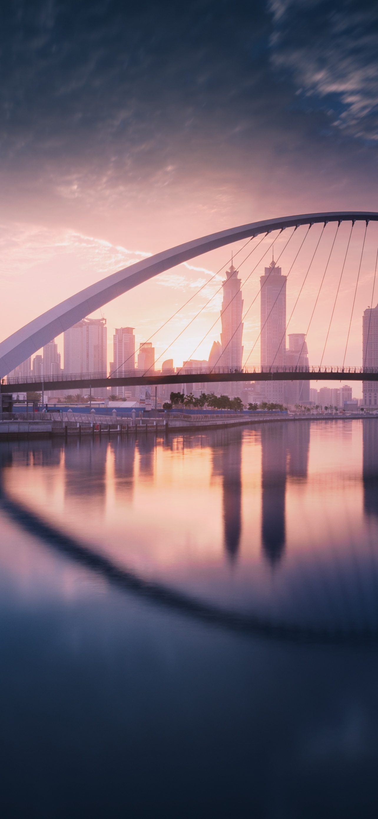 Tolerance Bridge Cityscape Sunrise Early Morning 4K Most Popular Desktop Wallpapers 6K Backgrounds 8K Backdrops Screensaver Cover For iPhone And Android ULTRA HD High Resolution