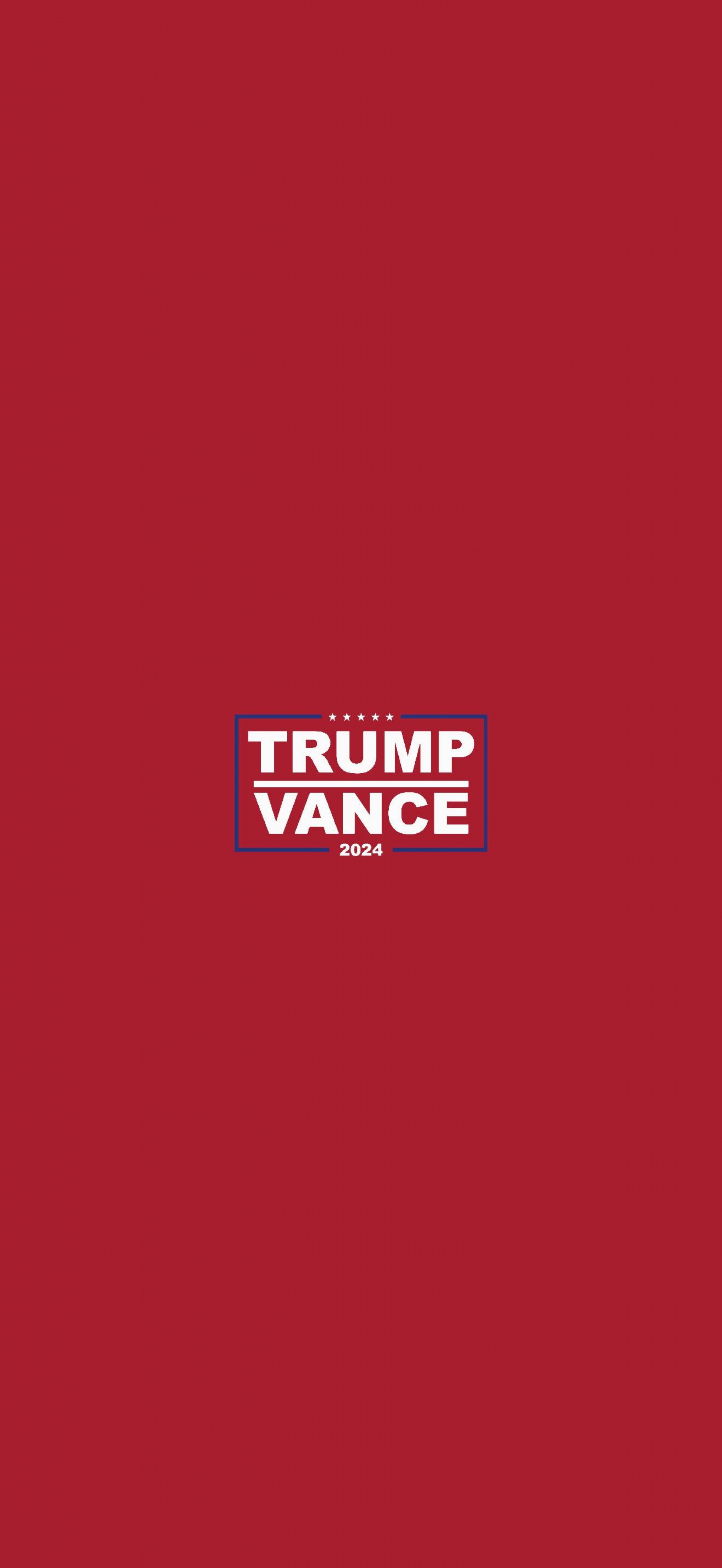 Trump Vance 2024 Official Red