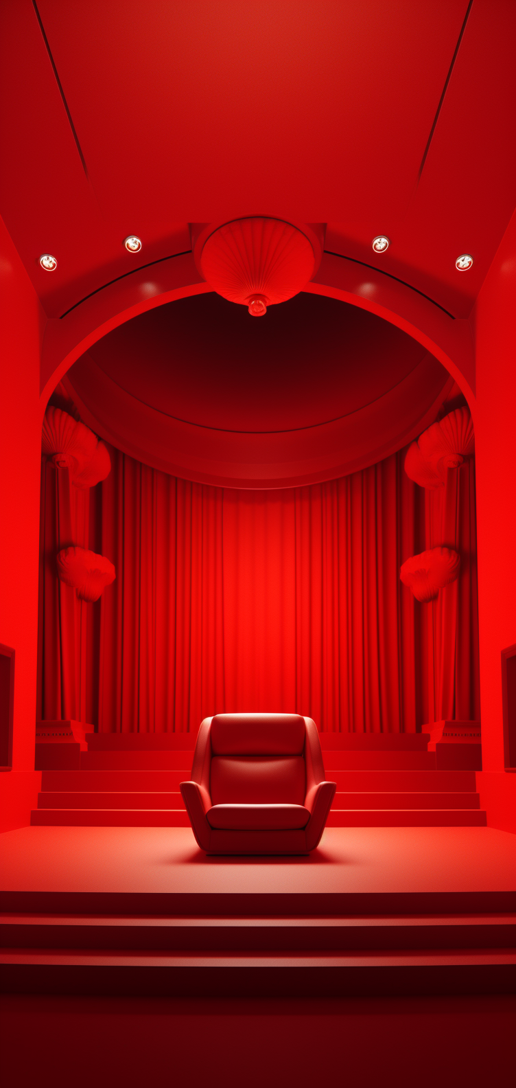 TV Room Cinema Seat Red Apple HomeKit Default wallpaper for Apple iPhone, Apple Watch, Mac, iPad and Apple Watch